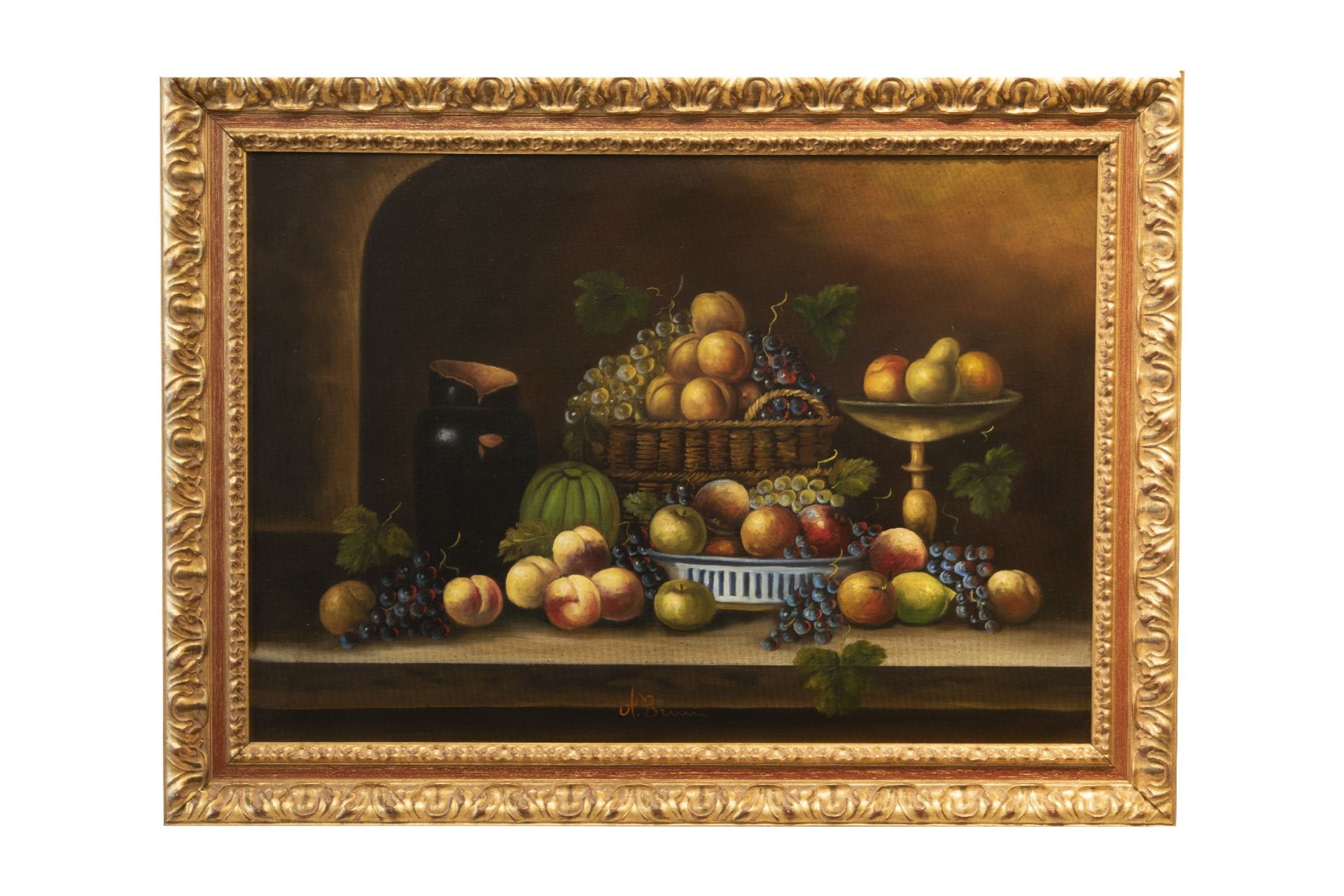 A. Bunn, Fruechtestillleben | A. Bunn, Fruit Still Life - Bild 2 aus 10