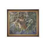 Kuenstler des 20. Jahrhunderts., Eule im Fichtengeaest | Artists of the 20th Century, Owl in Spruce