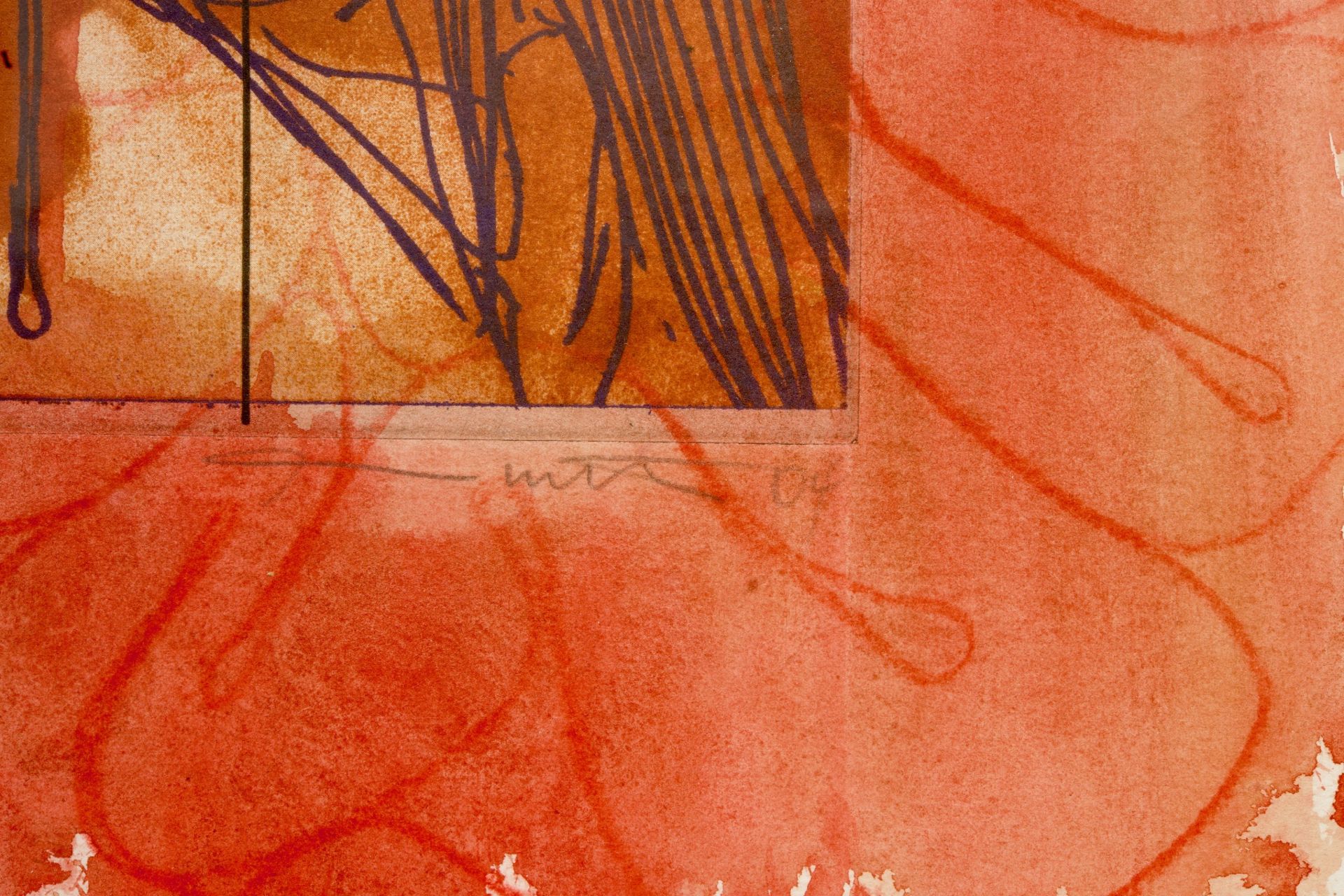 Hermann Nitsch * , Jesus in Rot | Hermann Nitsch * , Jesus in Red - Bild 4 aus 5