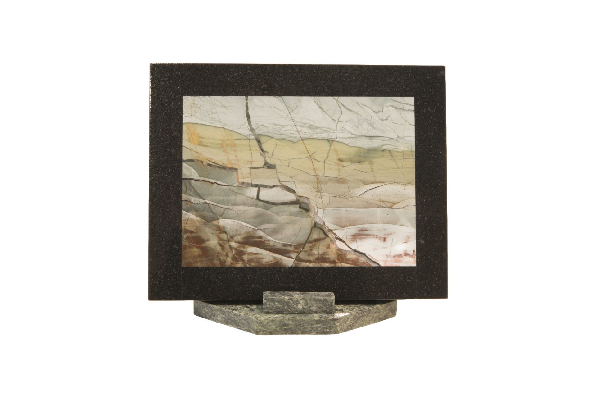 Kleines Bild Landschaft Jaspis | Small Picture Landscape Jasper