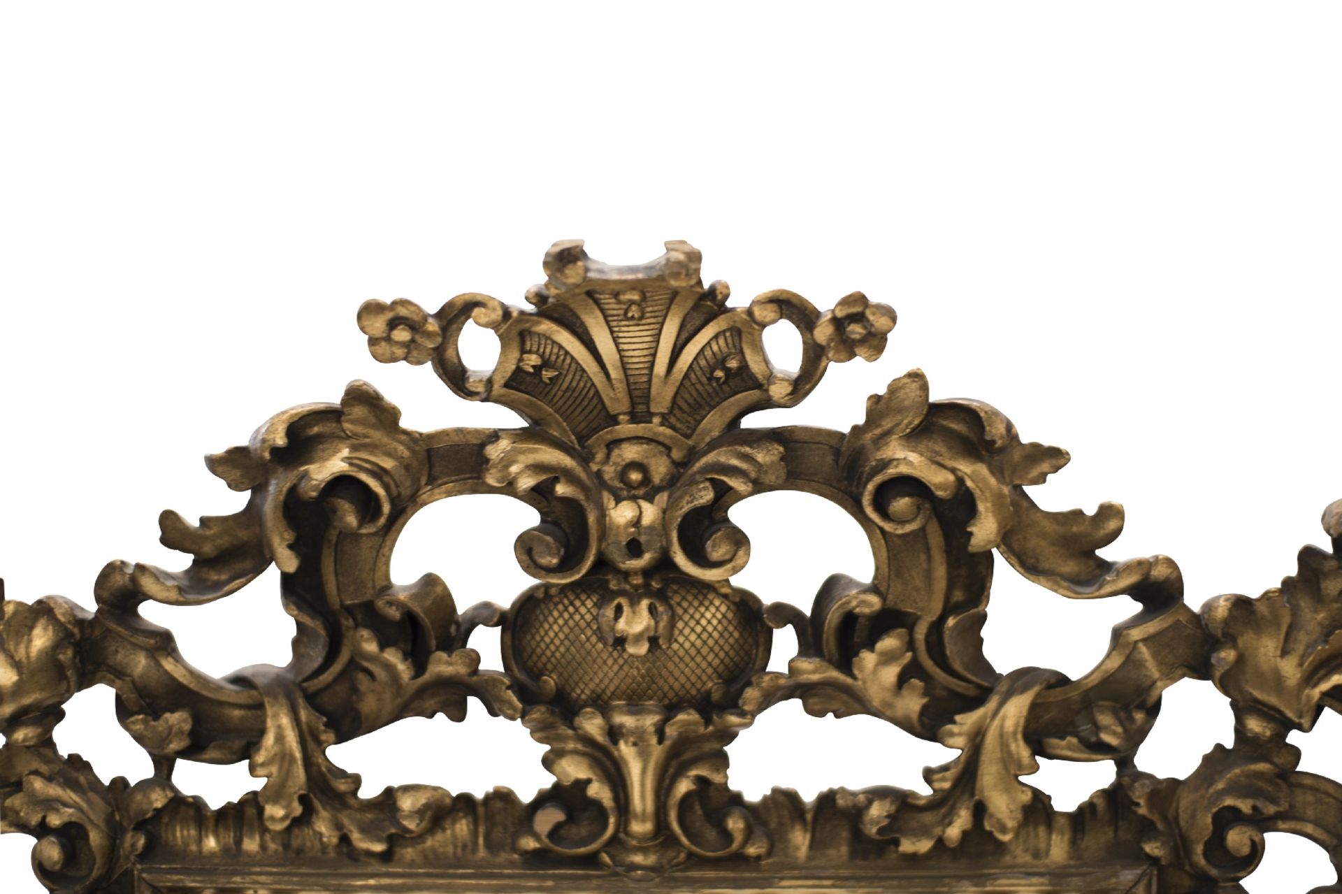 Barockstil Salonspiegel, 19. Jahrhundert | Baroque Style Salon Mirror, 19th Century - Bild 3 aus 6