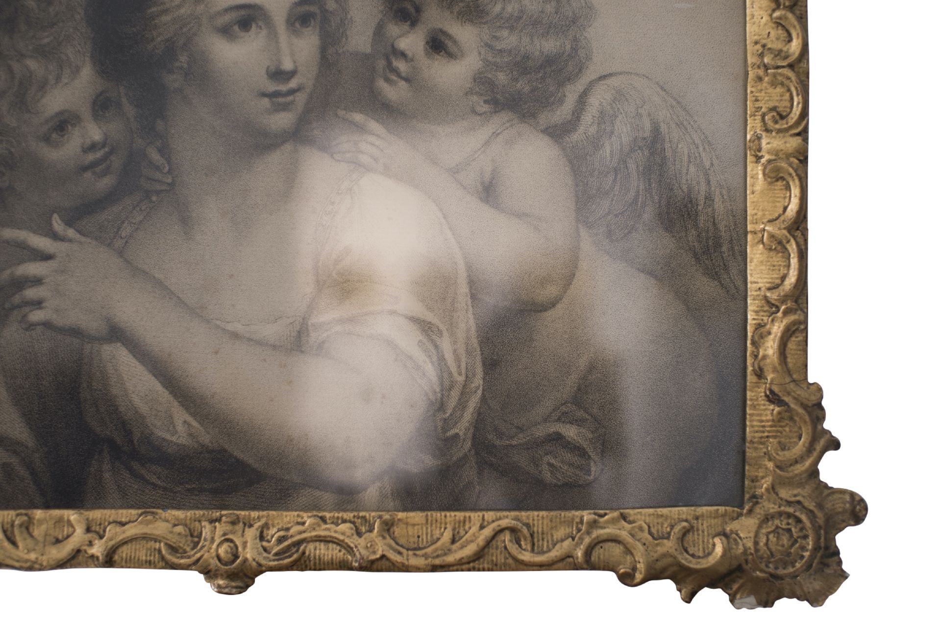 Kuenstler des 18. Jahrhundert, Dame mit zwei Amouren | Artist of the 18th century, Lady with Two Lov - Bild 3 aus 5