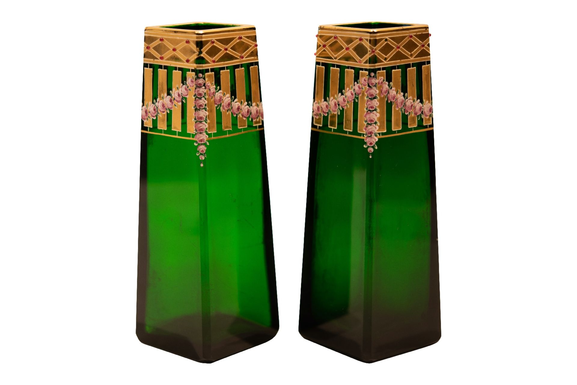 Zwei Jugendstilvasen, um 1910 | Two Art Nouveau Vases, Around 1910