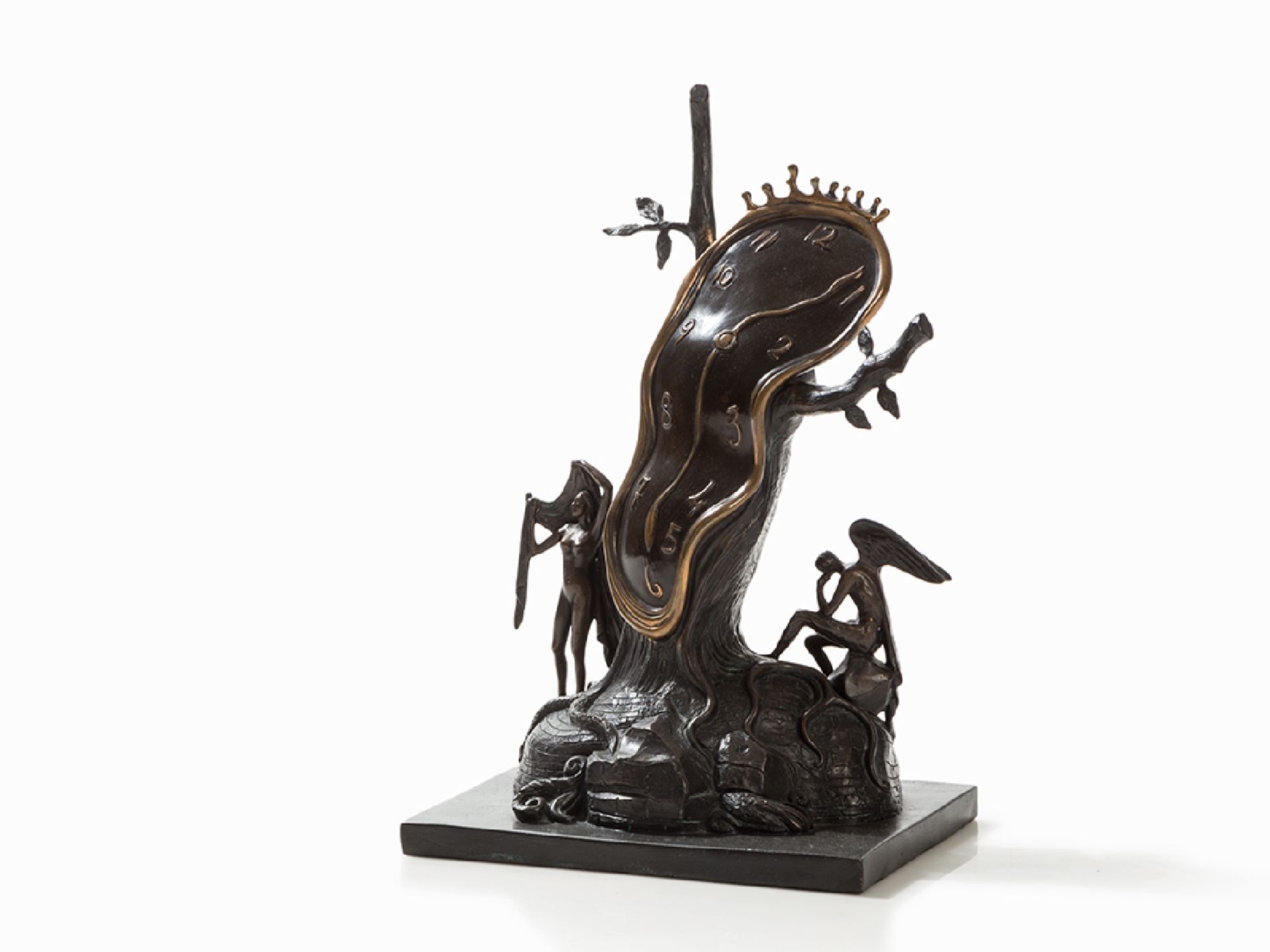 Salvador Dali*(1904-1989), La Noblesse du Temps, Bronze, 1984 | Salvador Dalí*(1904-1989), La Nobles