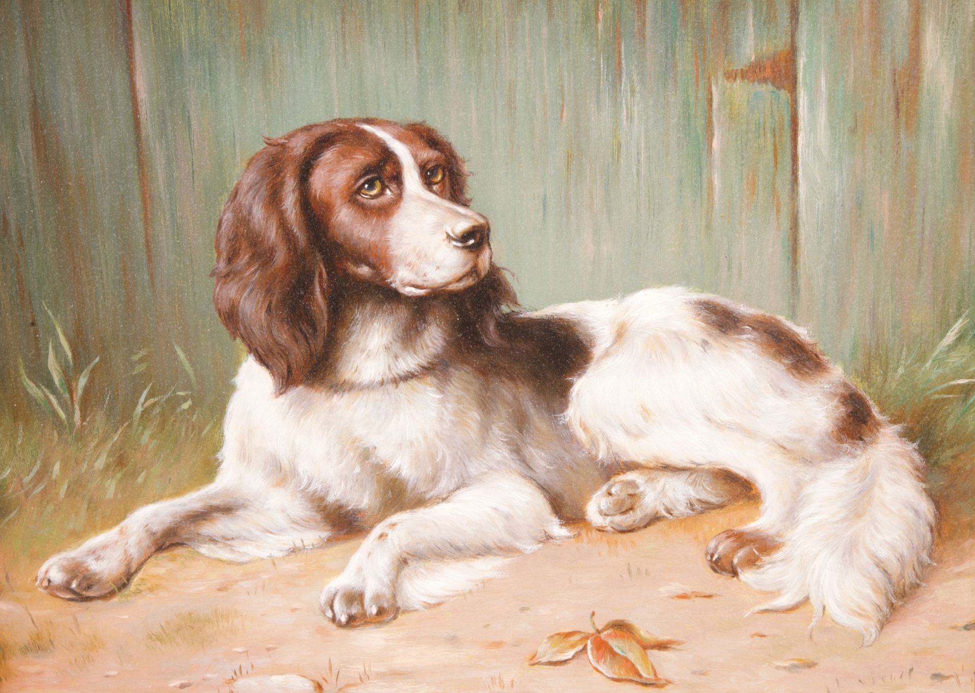 Julius Hartung, Pseudonym von Carl Reichert (1836-1918), Liegender Hund | Julius Hartung, Pseudonym  - Bild 2 aus 5