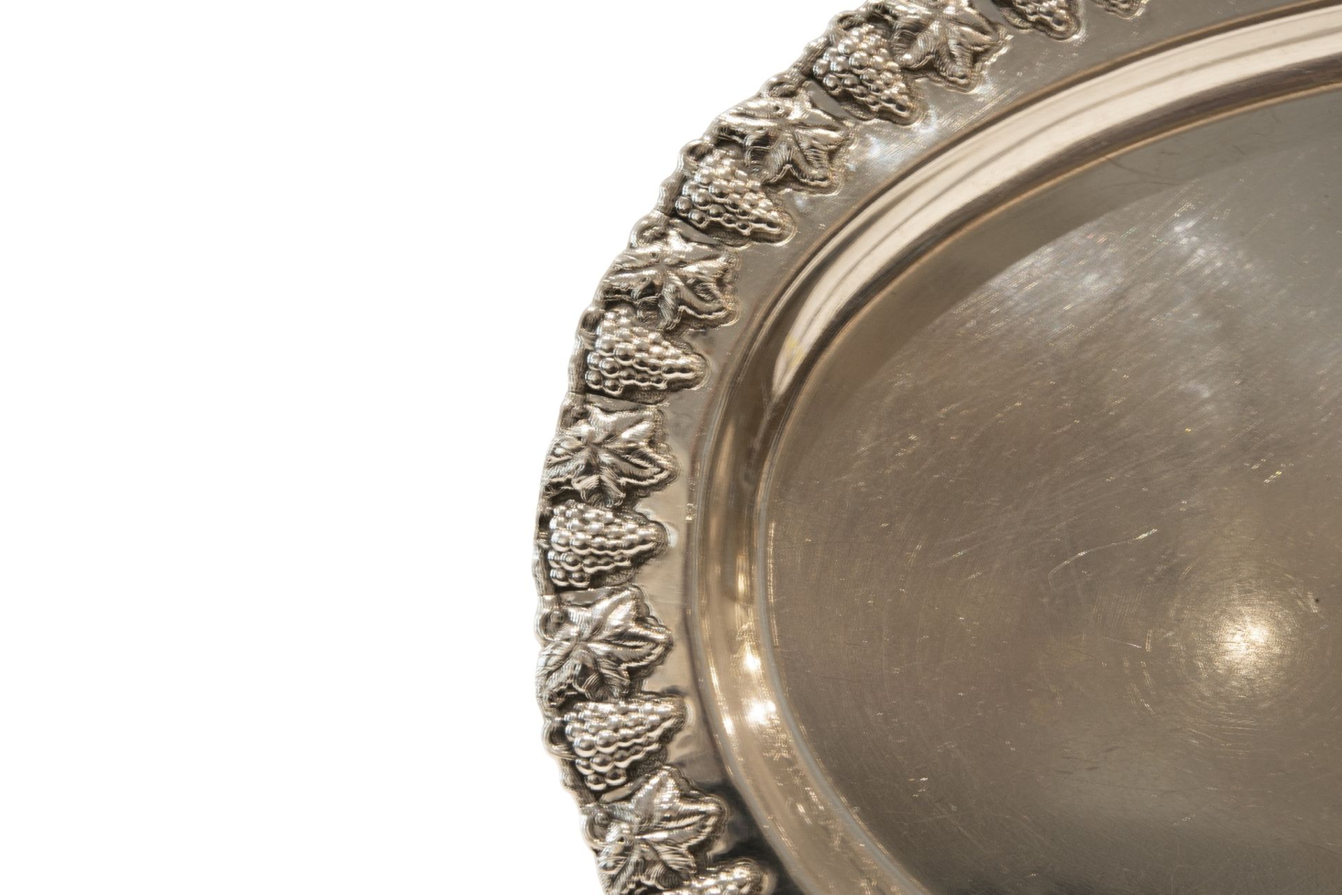 Ovale Silberplatte | Oval Silver Plate - Image 3 of 5