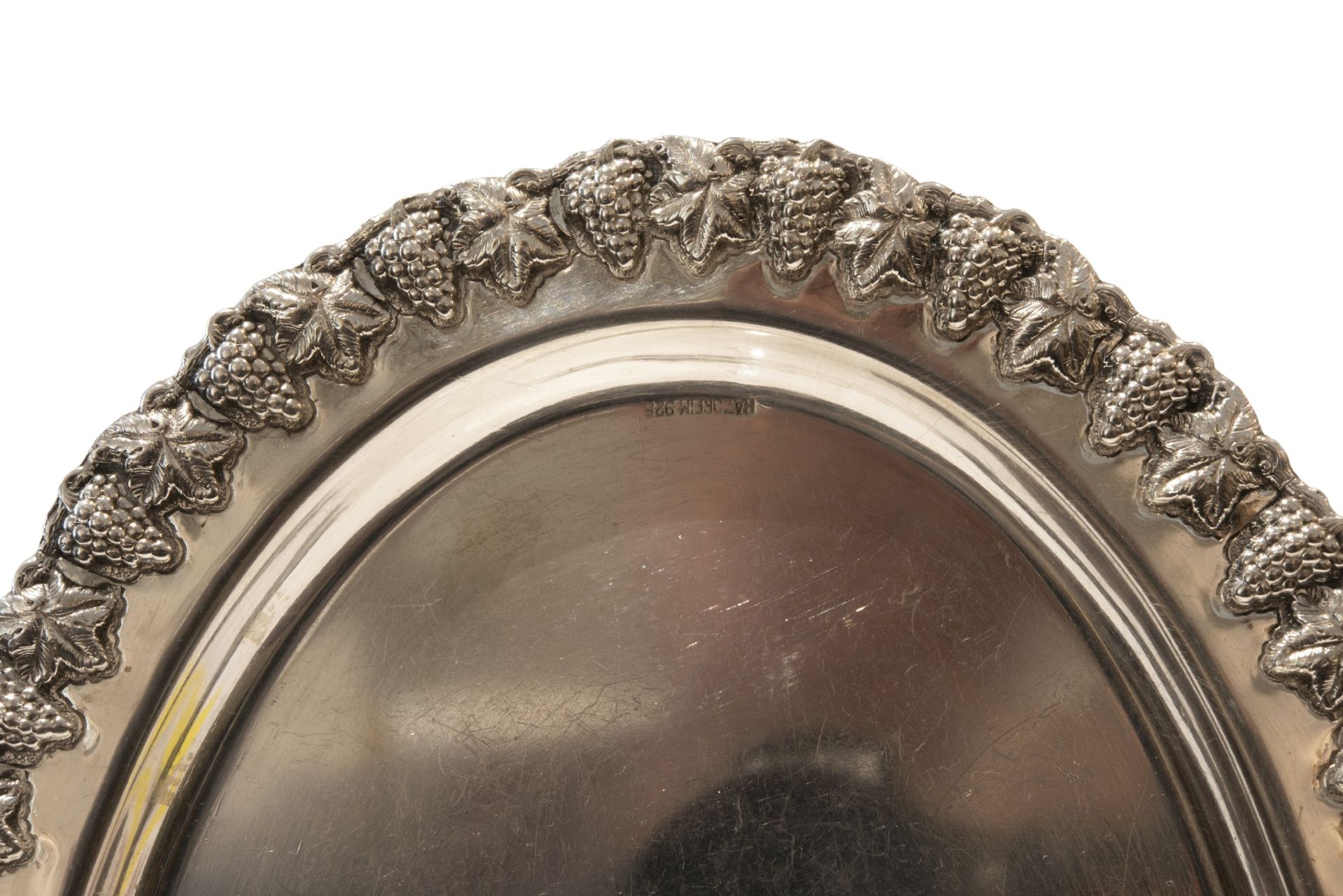 Ovale Silberplatte | Oval Silver Plate - Image 4 of 5
