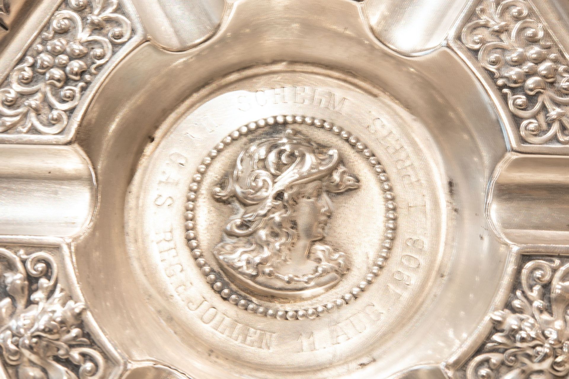 Silberner Aschenbecher | Silver Ashtray - Image 2 of 5