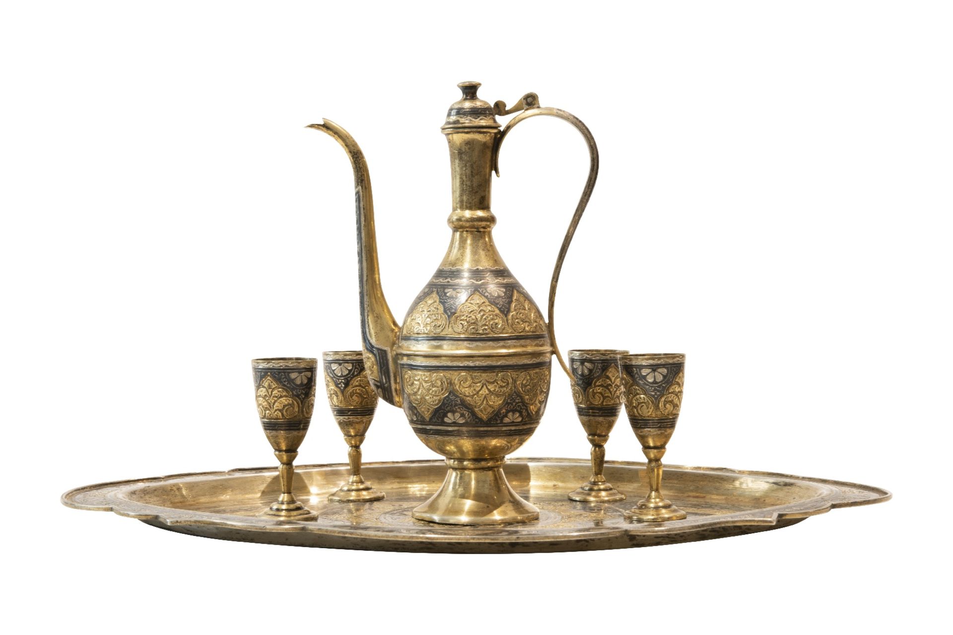 Teeservice Tula (Niello) | Tea Set Tula (Niello)