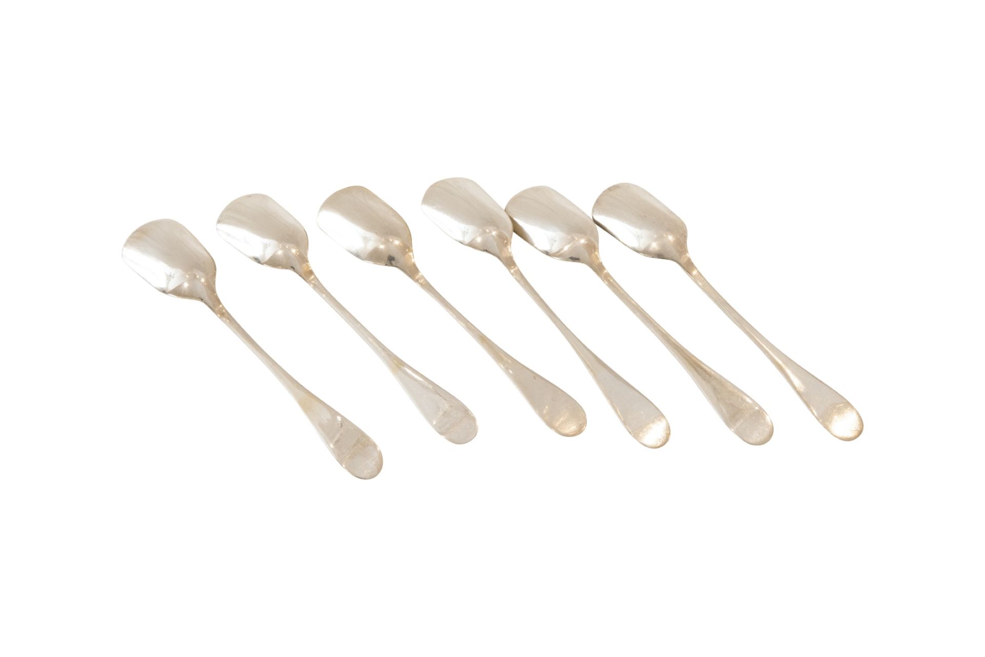 Sechs Eisloeffel | Six Ice Cream Spoons - Bild 2 aus 5