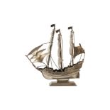 Silbernes Miniatur Segelschiff | Silver Miniatue Sailing Ship