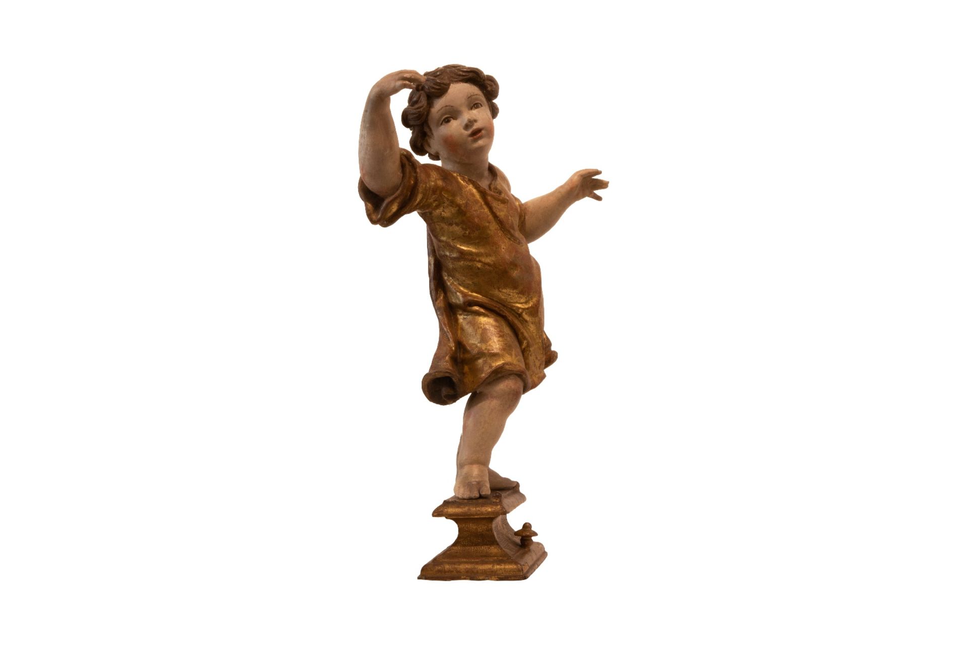 Tanzender Putto auf Sockel | Dancing Putto on Pedestal