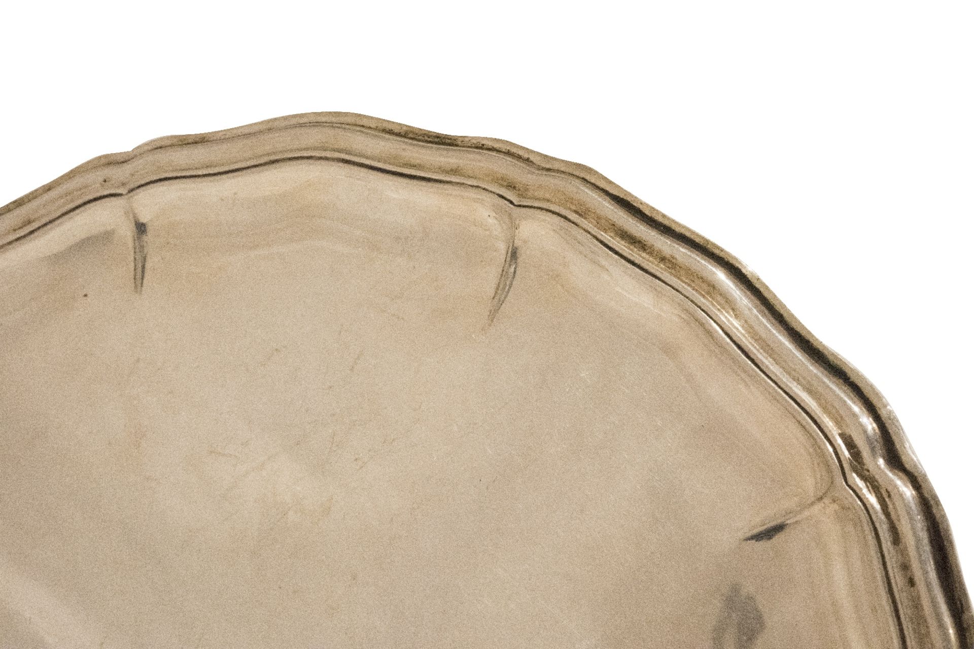 Ovaler Silberteller | Oval Silver Plate - Image 2 of 5