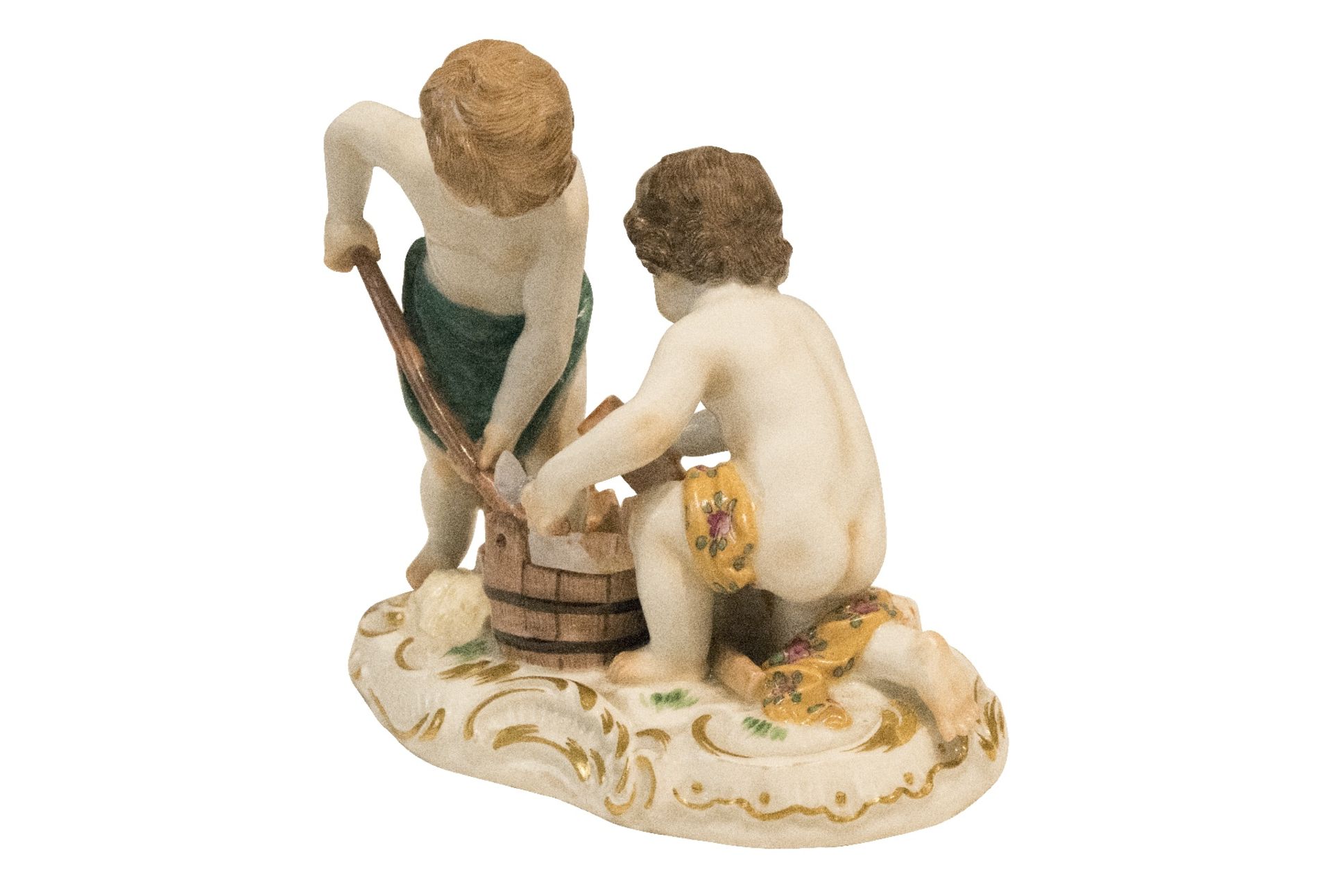 J.J.Kaendler, Meissen Allegorie, Das Bauen | J.J.Kaendler, Meissen Allegory, The Construction - Bild 2 aus 5