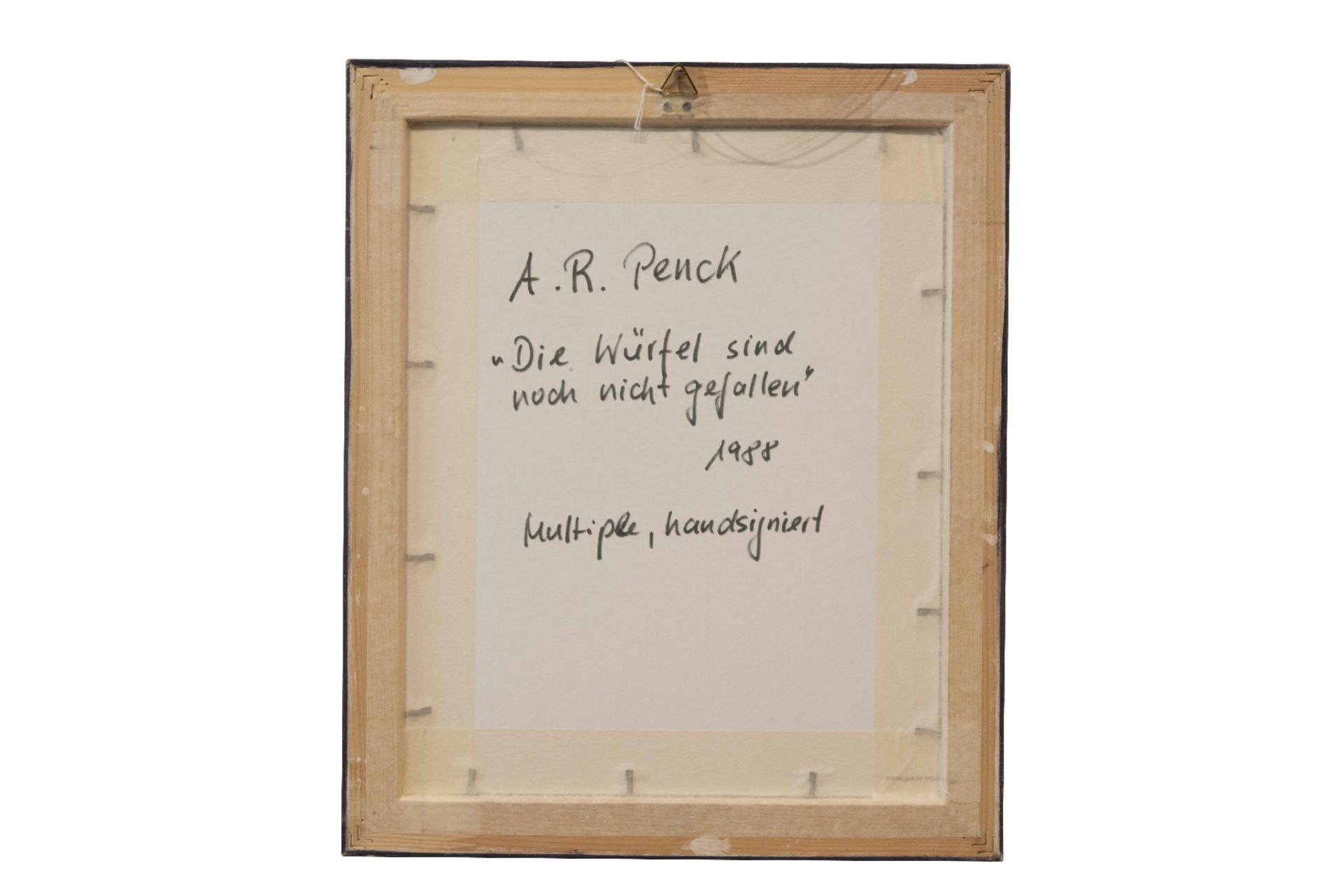 A.R. Penck * (1939-2017), Die Wuerfel sind noch nicht gefallen | A.R. Penck * (1939-2017), The Dic - Image 5 of 5