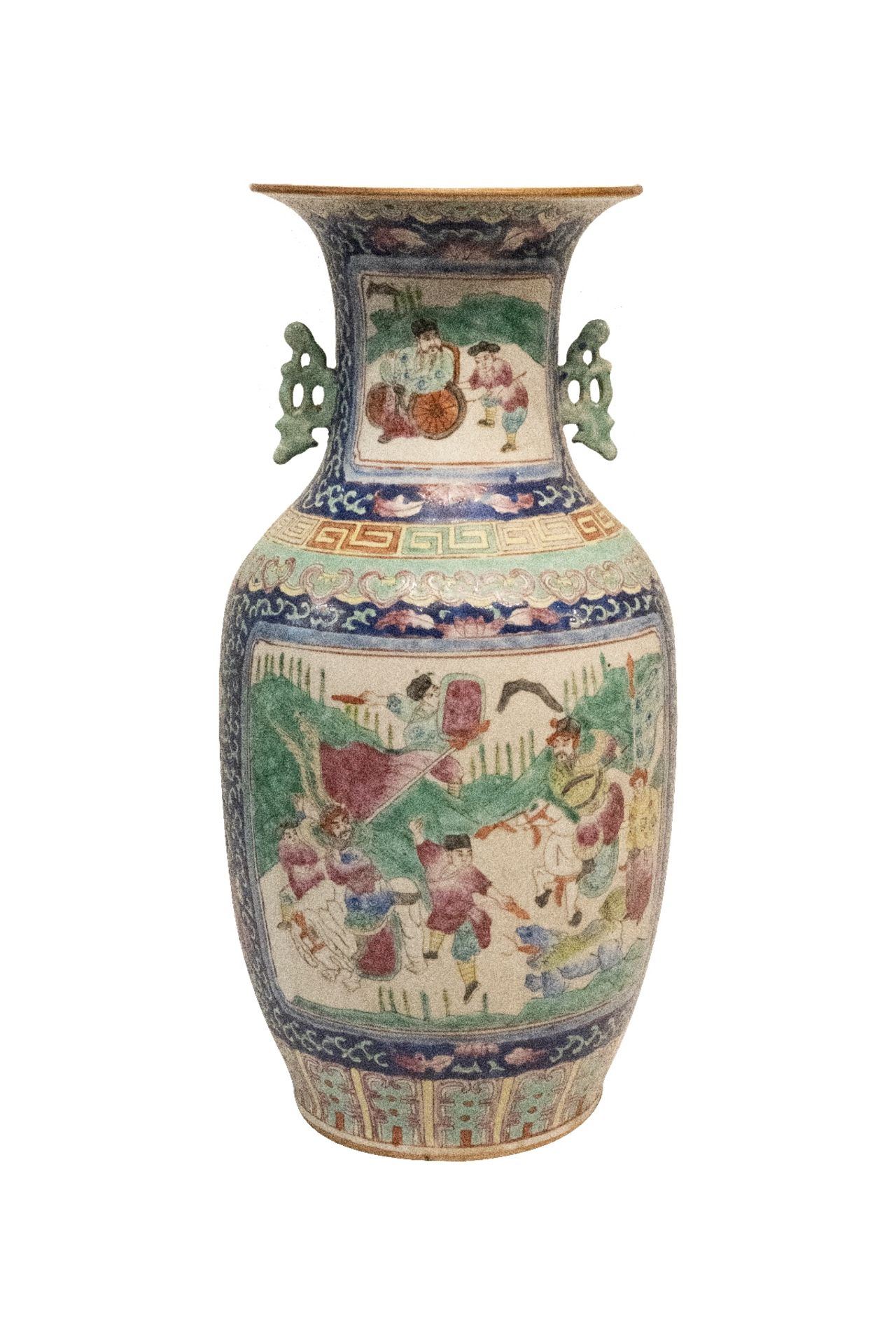 Chinesische Vase Famille Rose | Chinese Vase Famille Rose