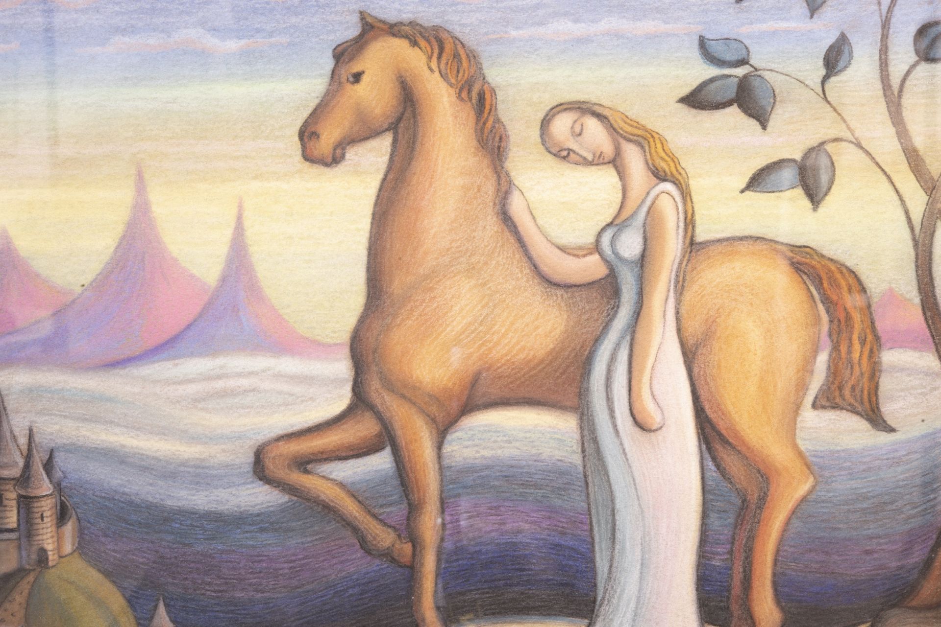 Jan Zrzavy (1890-1977), Maedchen mit Pferd | Jan Zrzavy (1890 - 1977), Young Woman with Horse - Image 2 of 5