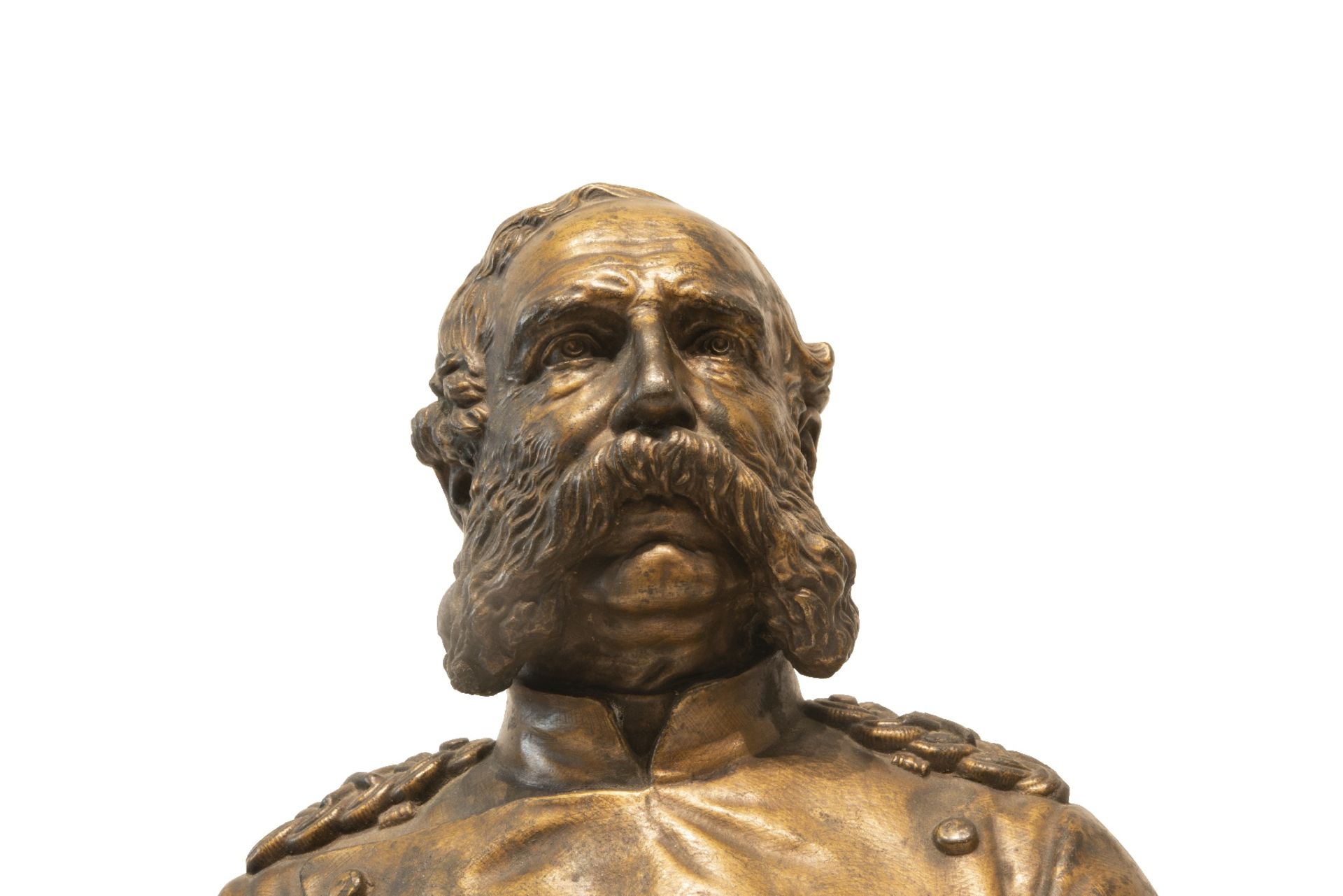 Bronzebueste Albert Koenig v. Sachsen | Bronze Bust of Albert King of Saxony - Bild 2 aus 5