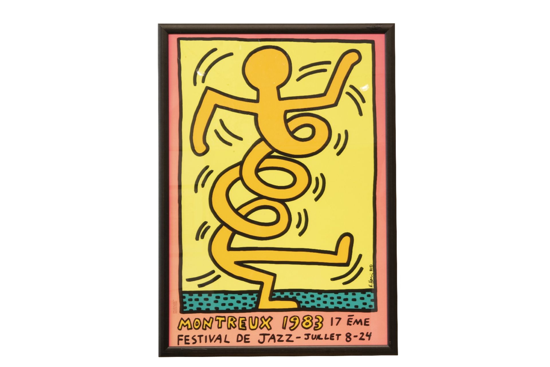 Keith Haring (1958-1990), Plakat Jazzfestival, 1983 | Keith Haring (1958-1990), Plakat Jazz Festival