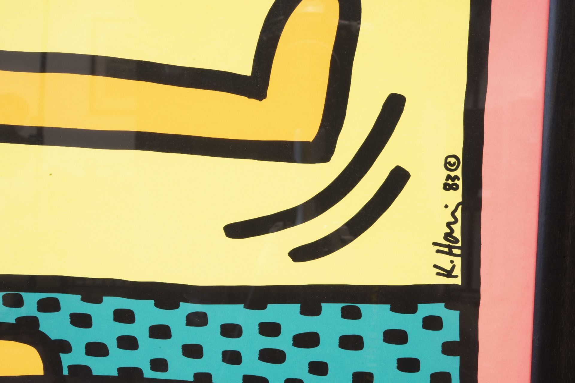 Keith Haring (1958-1990), Plakat Jazzfestival, 1983 | Keith Haring (1958-1990), Plakat Jazz Festival - Bild 2 aus 4
