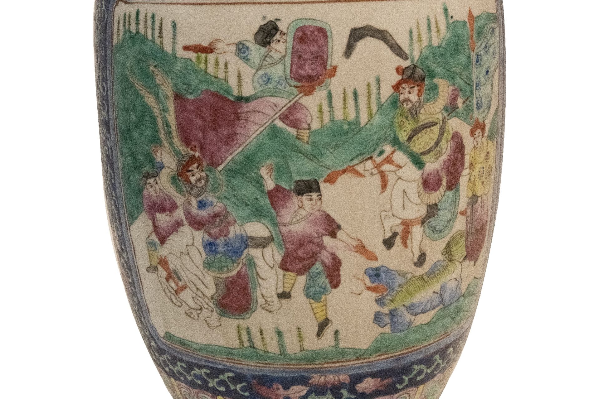 Chinesische Vase Famille Rose | Chinese Vase Famille Rose - Image 3 of 5