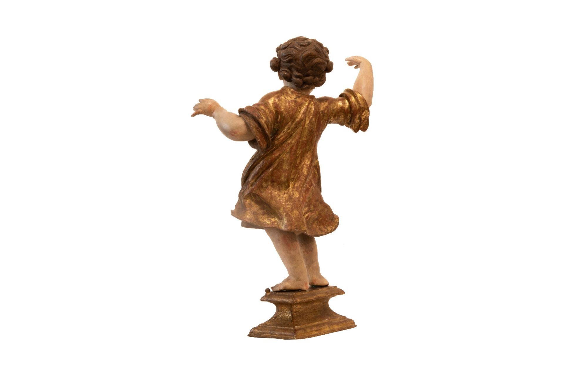 Tanzender Putto auf Sockel | Dancing Putto on Pedestal - Image 3 of 5