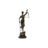 Alois Mayer (1855-1936), Reproduktion Justicia | Alois Mayer (1855-1936), Lady Justice Reproduction