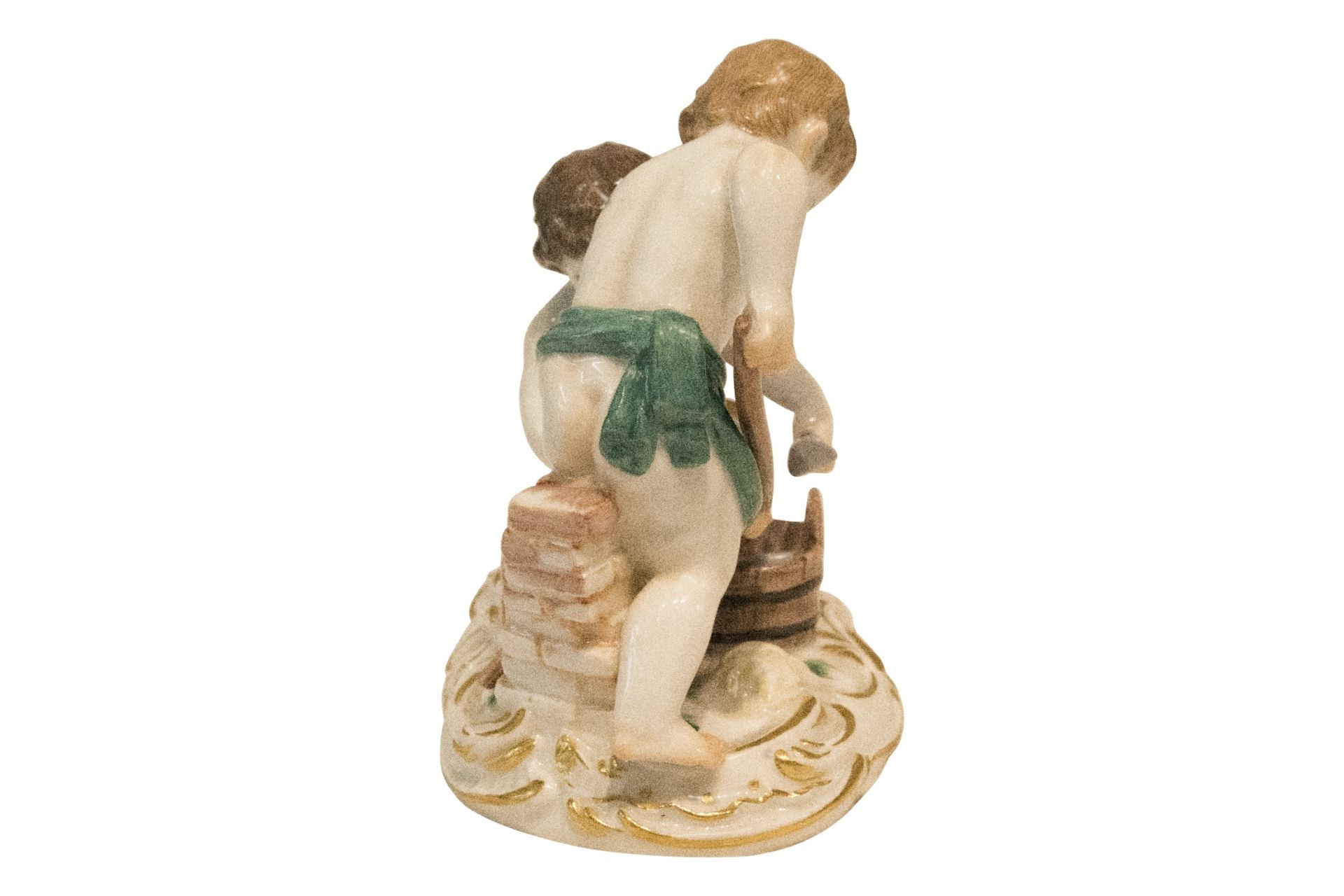 J.J.Kaendler, Meissen Allegorie, Das Bauen | J.J.Kaendler, Meissen Allegory, The Construction - Bild 4 aus 5