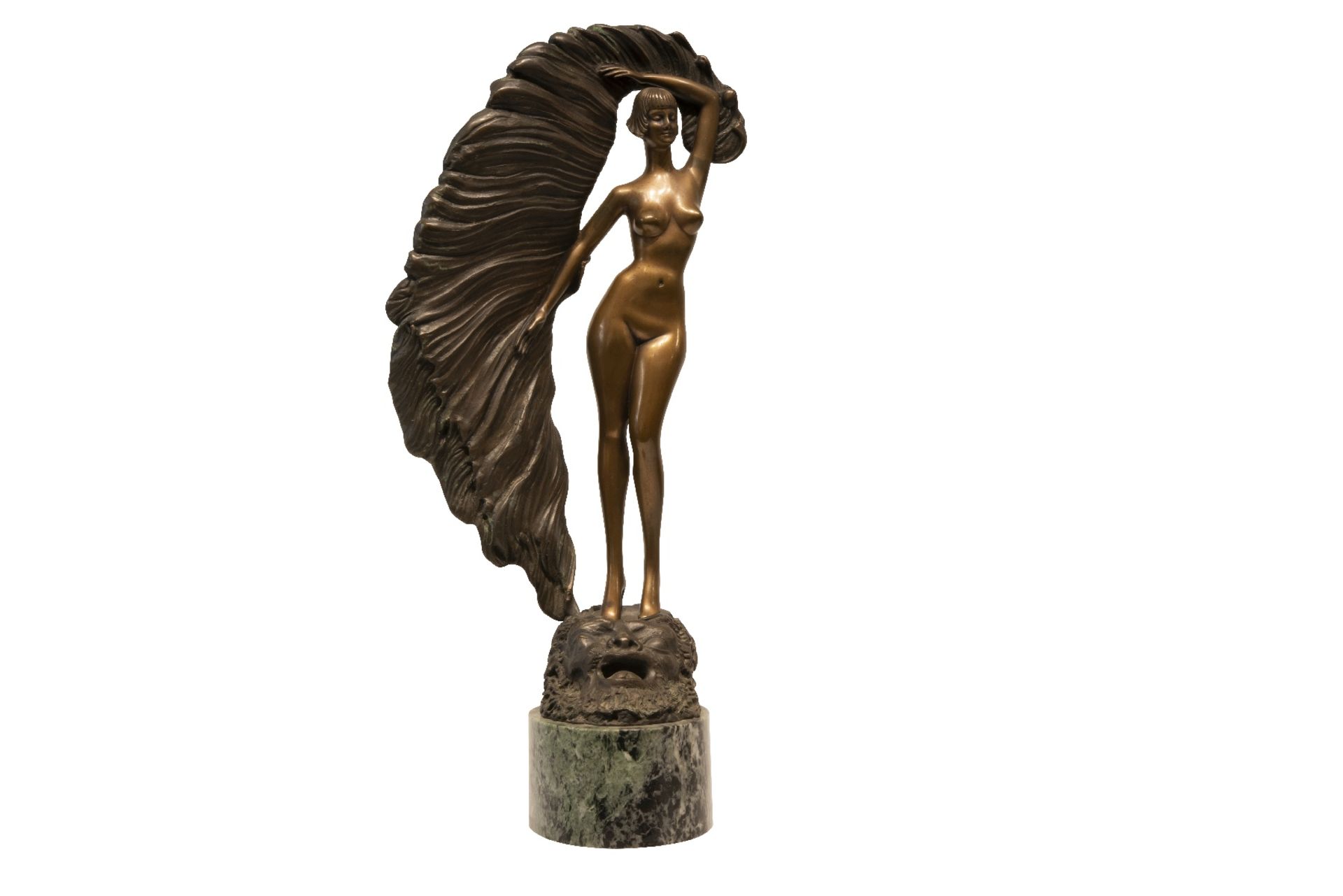 Prof. Ernst Fuchs * (1930-2015), Bronze Figur Venusguertel, 1975 | Prof. Ernst Fuchs * (1930-2015), 