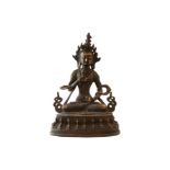 Bronze Budda des Shakyamuni, circa 20. Jahrhundert, Tibet | Large Budda of Shakyamuni, Tibet, Probab