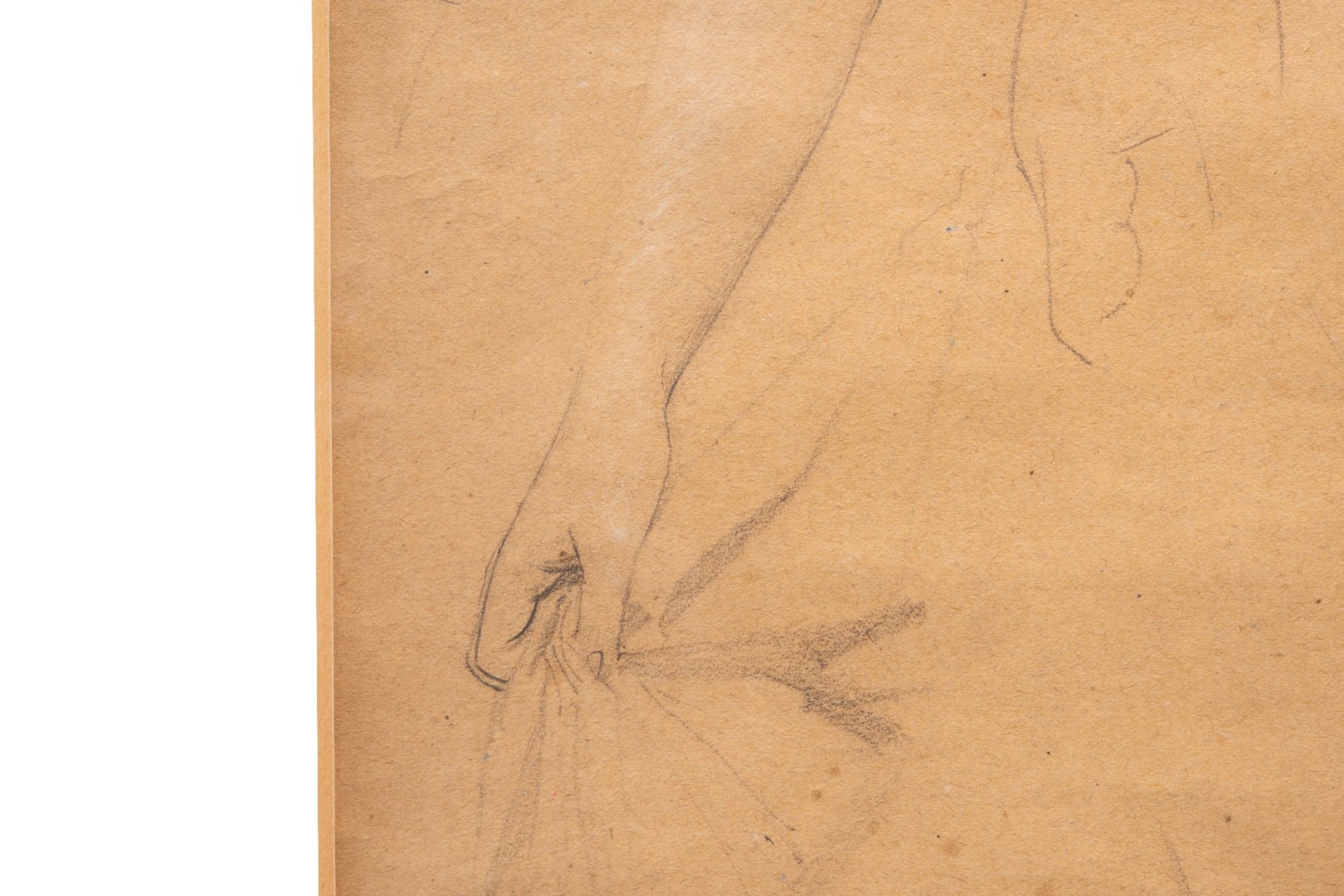 Gustav  Klimt  (1862 - 1918), Hand und Arm Studie | Gustav Klimt (1862-1918), Hand and Arm Study - Bild 2 aus 5