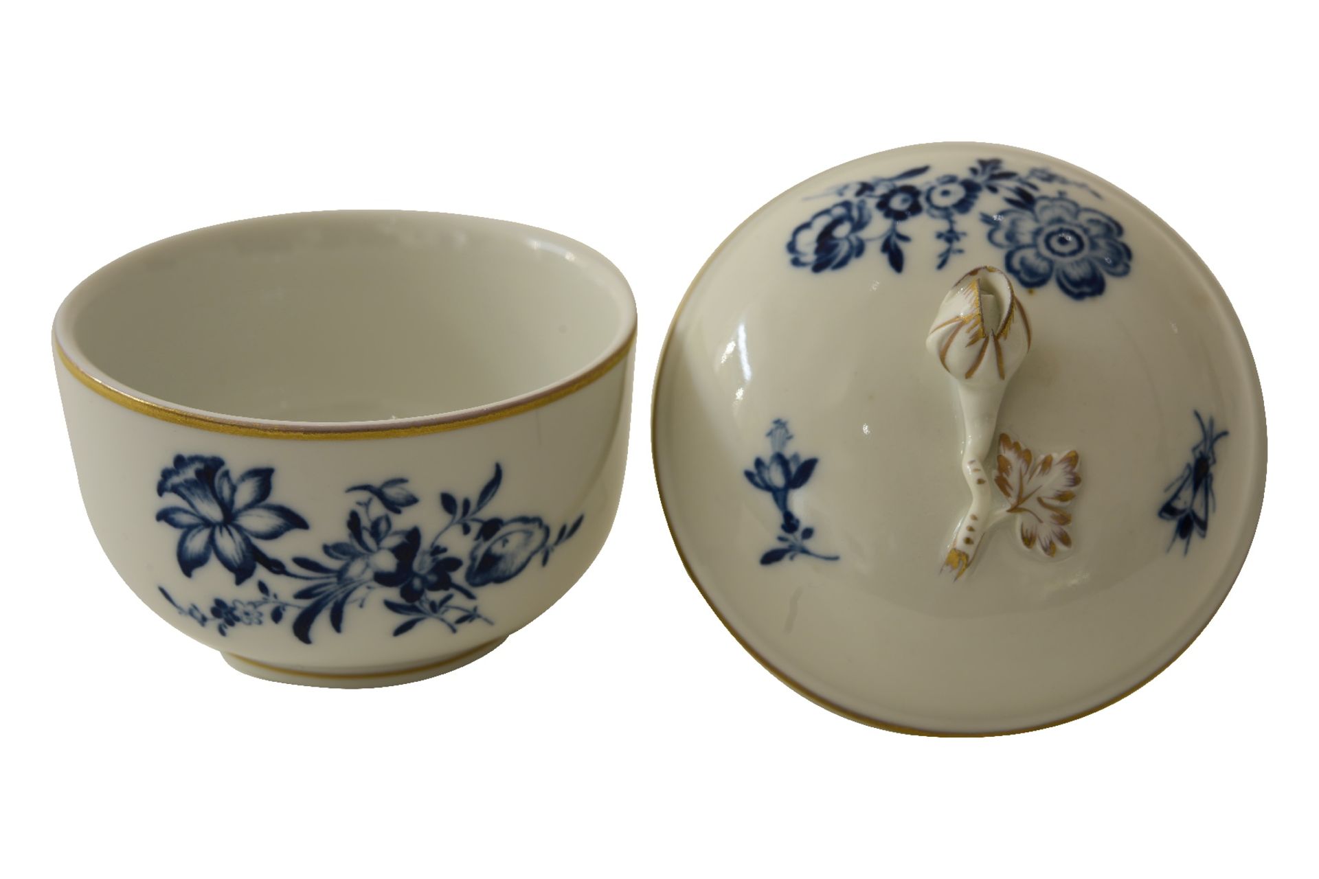 Mokka Service, Blaue Blume, Meissen | Mocha Service, Blue Flower, Meissen - Image 7 of 10