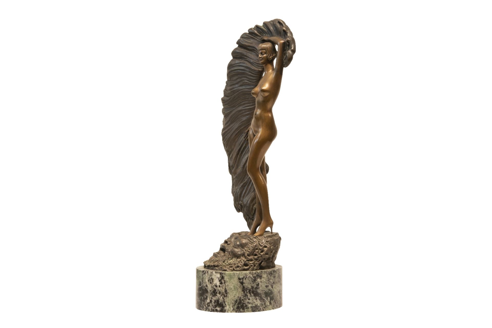 Prof. Ernst Fuchs * (1930-2015), Bronze Figur Venusguertel, 1975 | Prof. Ernst Fuchs * (1930-2015),  - Bild 2 aus 5