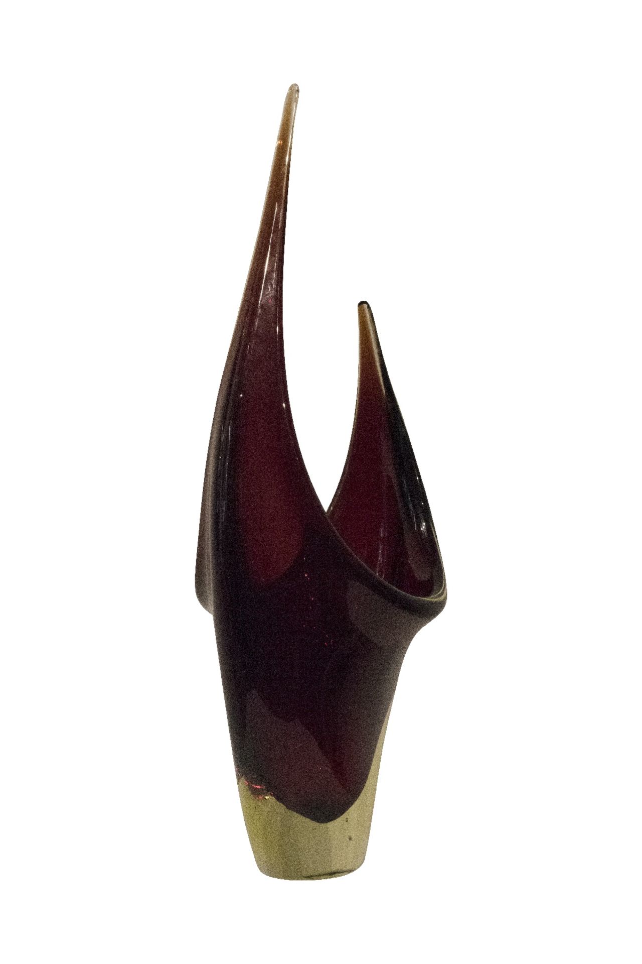 Murano GlasVase Flavio Poli Zipfelvase | Murano Glass Vase Flavio Poli Tapered Vase - Bild 3 aus 5