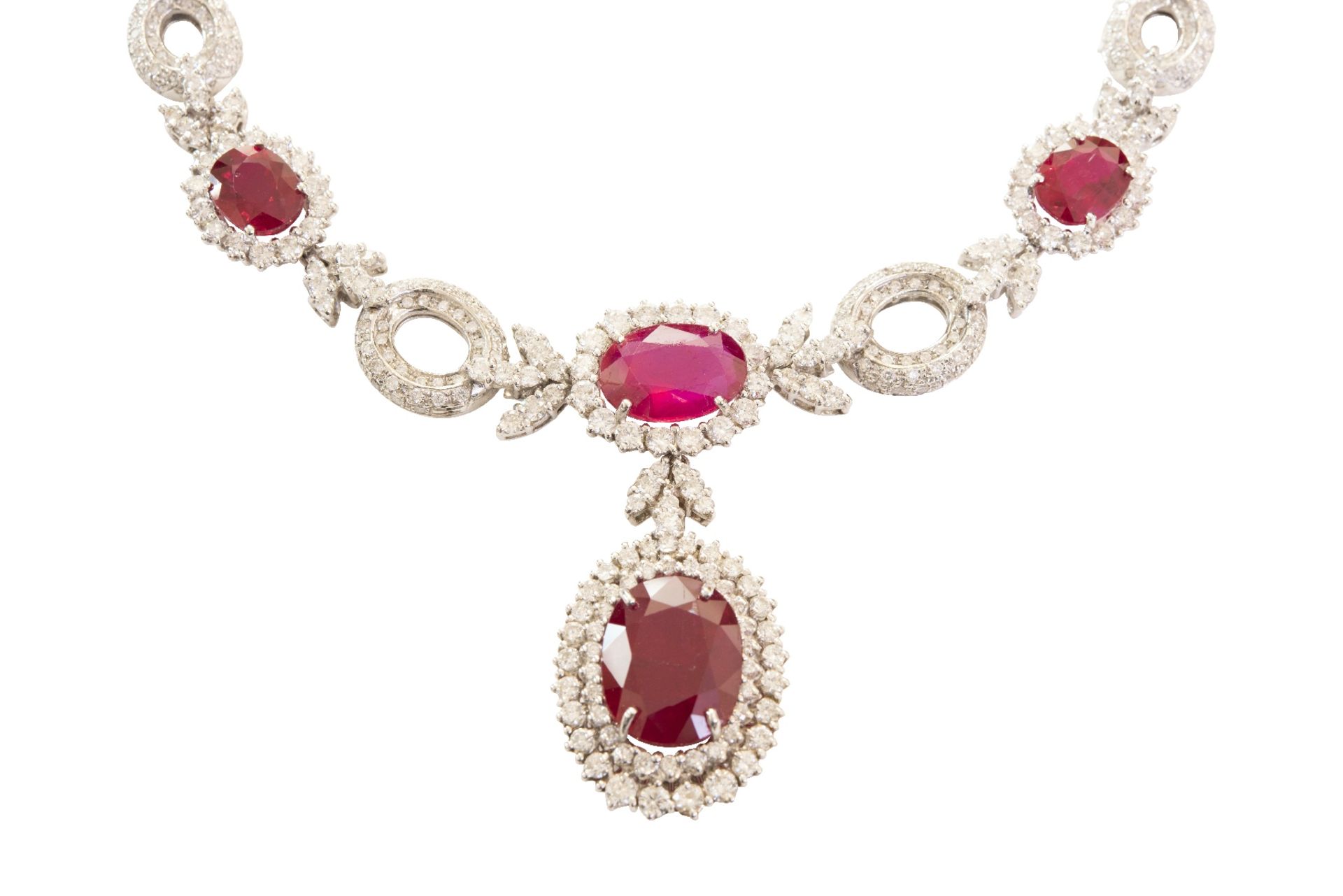 Collier Brillant Rubin | Necklace Brilliant Ruby - Bild 2 aus 6