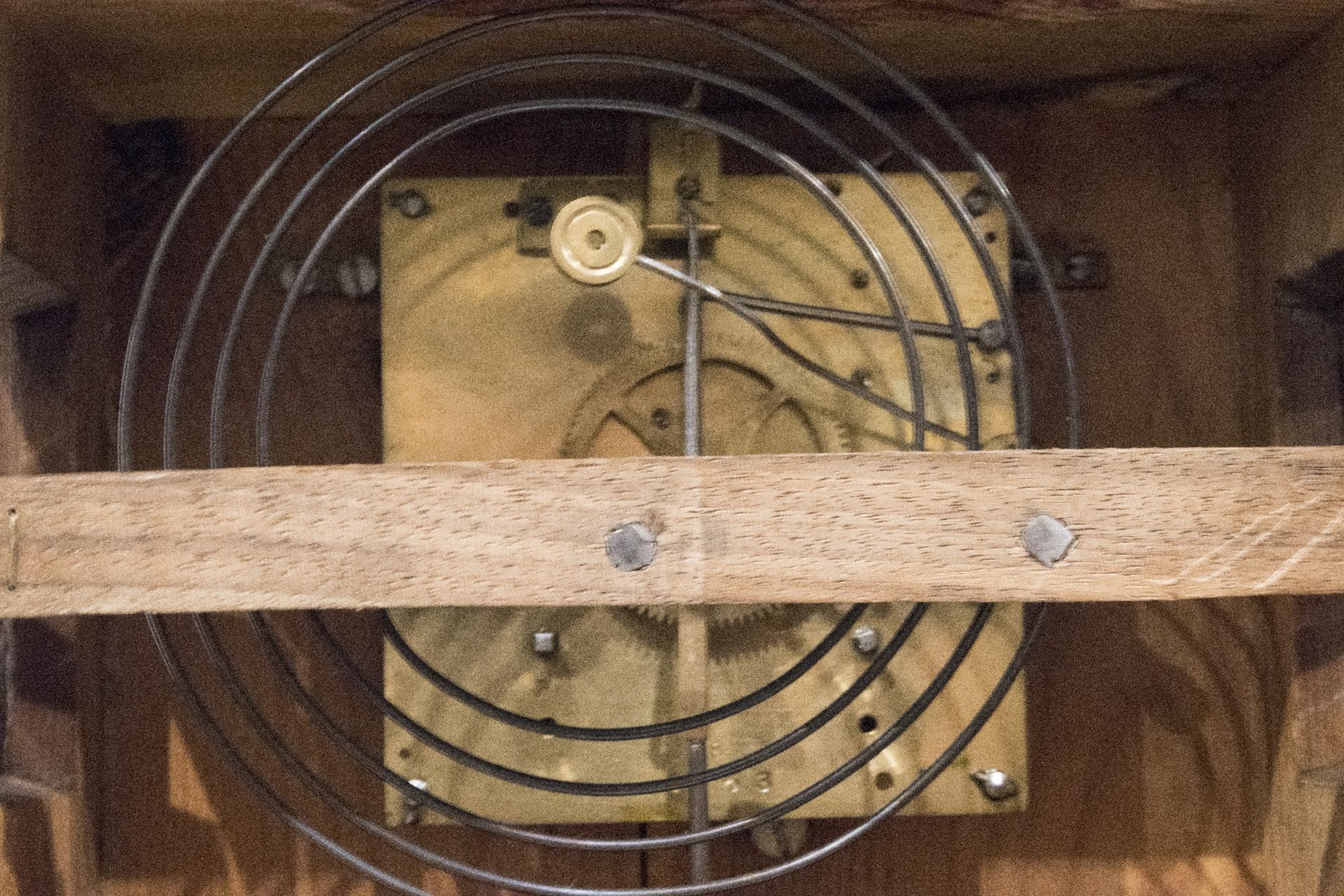 Biedermeier Tischstanduhr | Biedermeier Table Clock - Bild 5 aus 5