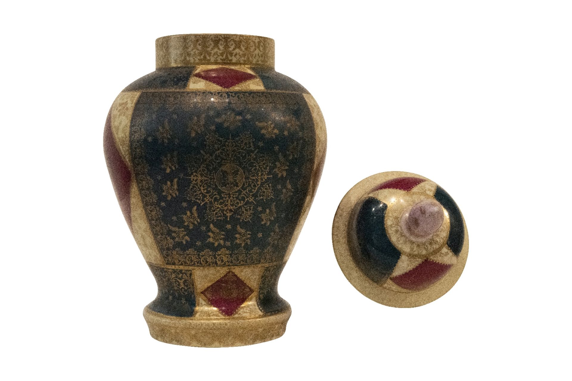 Prunkvase mit Deckel | Magnificent Vase with Lid - Bild 2 aus 6