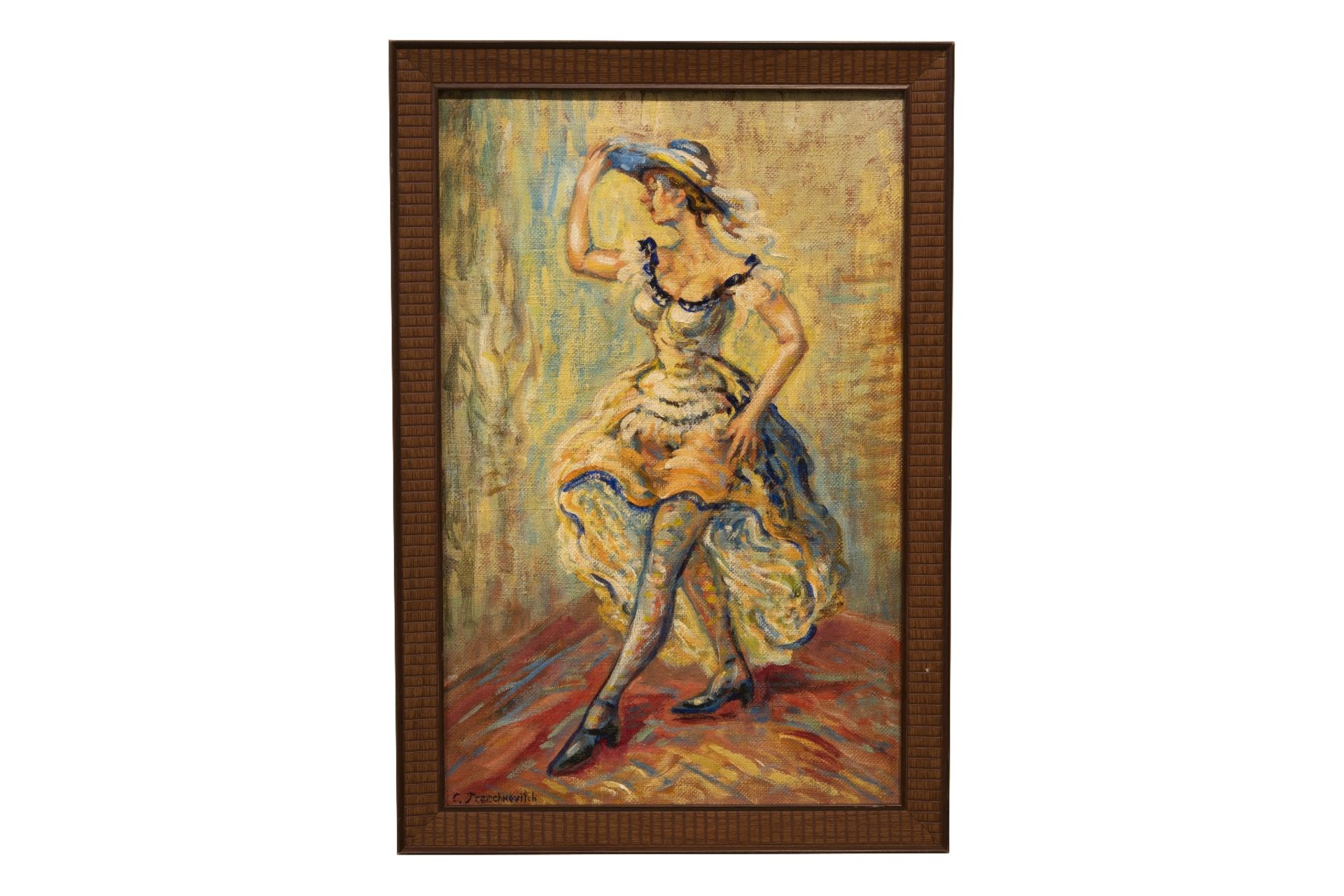 Constatin Andreevitch Terechkovitch (1902-1978), Danseuse de cancan | Constatin Andreevitch Terechko