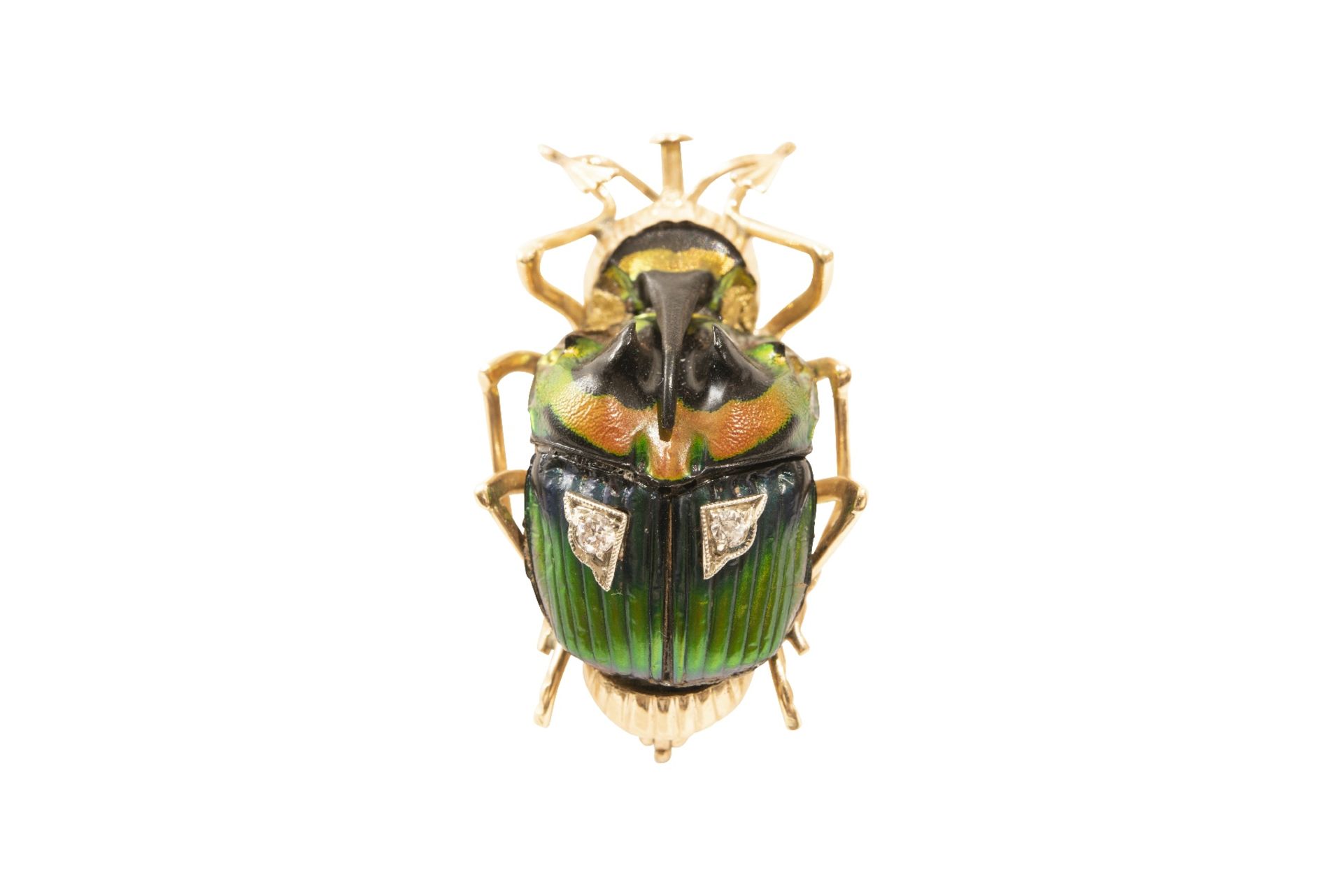 Brosche Skarabäus | Brooch scarab