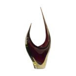 Murano GlasVase Flavio Poli Zipfelvase | Murano Glass Vase Flavio Poli Tapered Vase