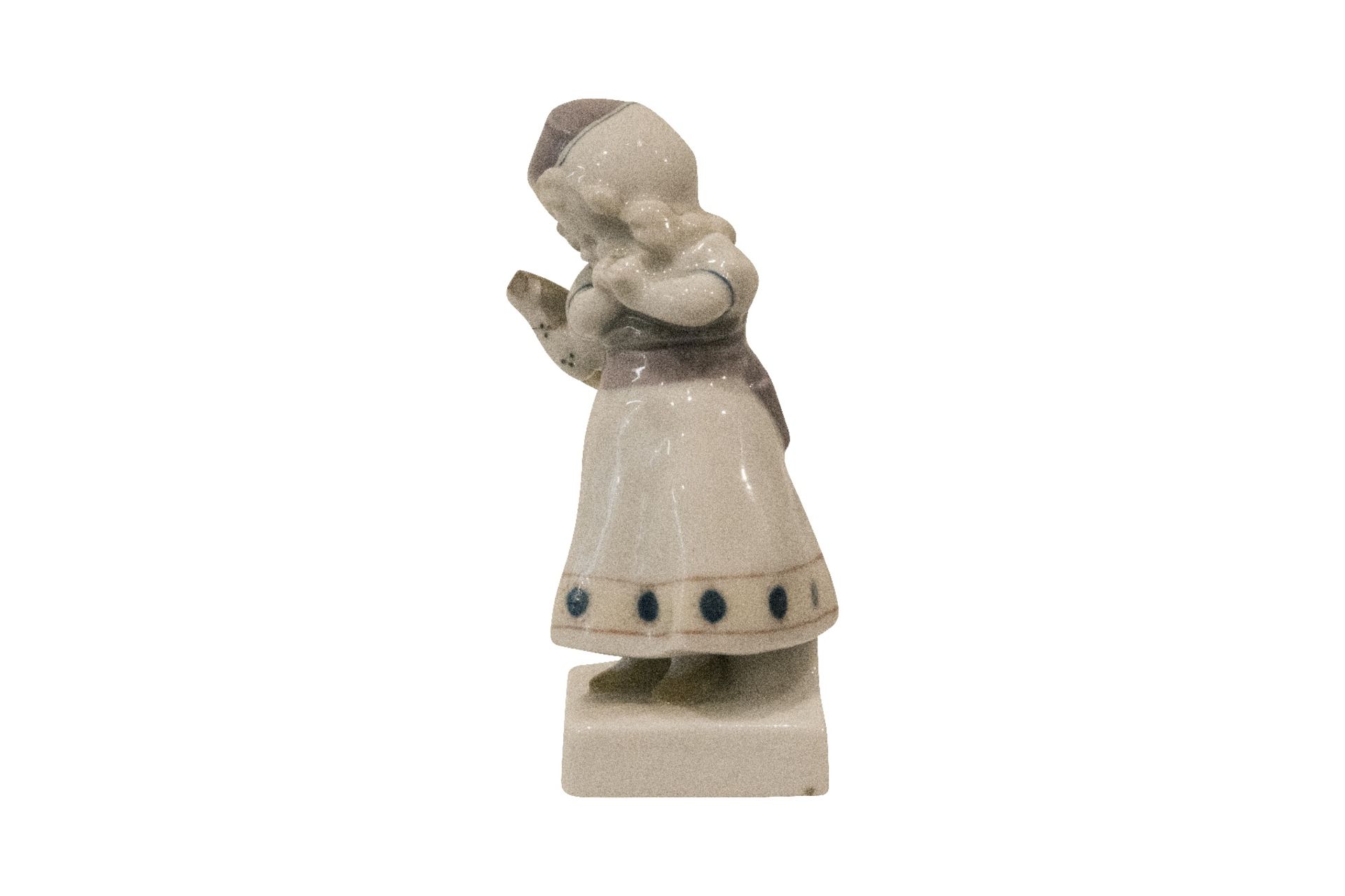 Porzellanmanufaktur Goebel  Kinder mit Laute | Goebel porcelain Manufa ctory Children with Lute - Bild 4 aus 5