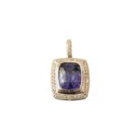 Anhänger Gold Tansanit | Pendant Gold Tanzanite