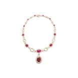 Collier Brillant Rubin | Necklace Brilliant Ruby