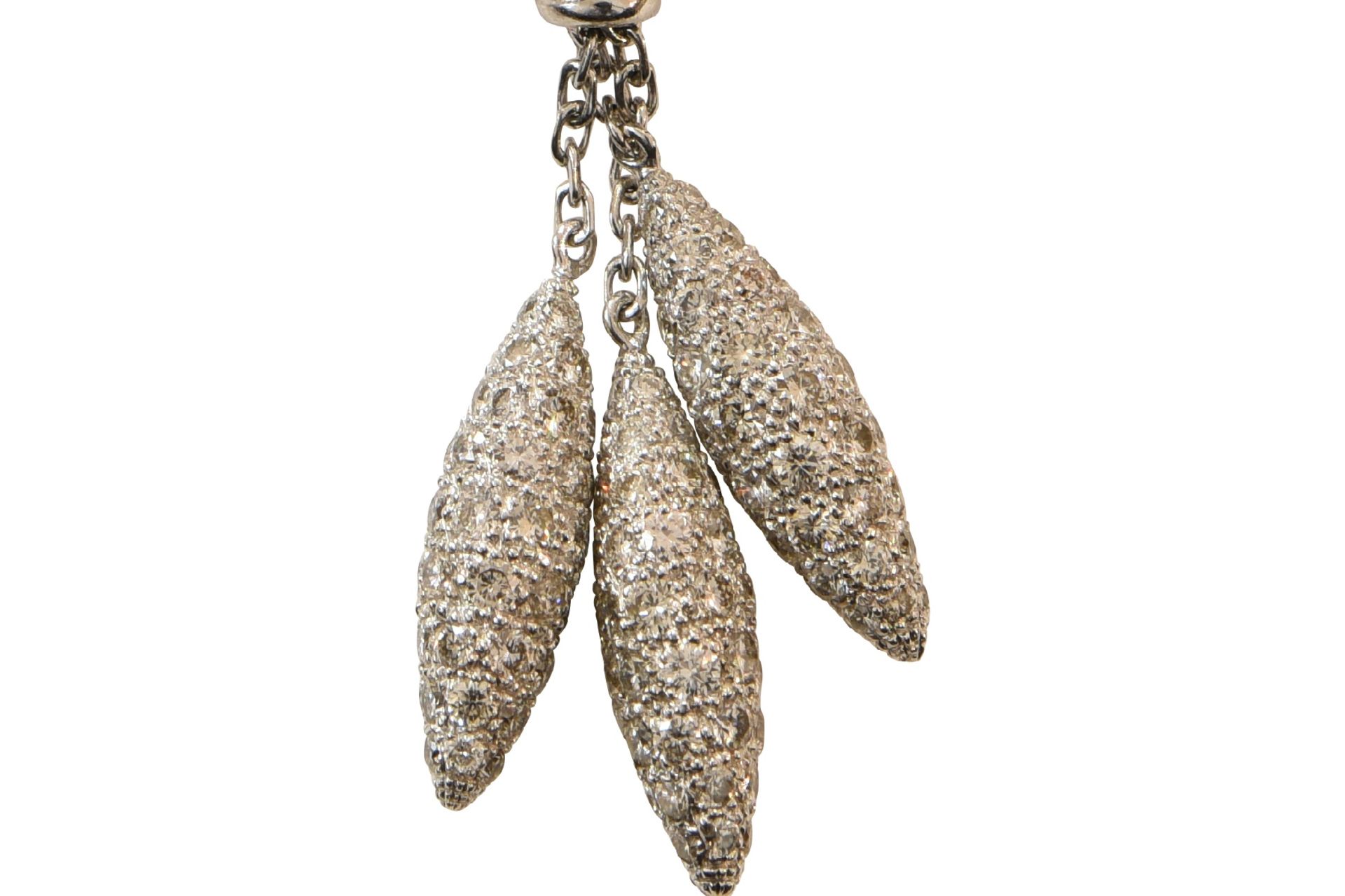Ohrschmuck Gold Brillant Perlen | Ear Jewelry Gold Brilliant Pearls - Bild 3 aus 5