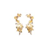 Ohrschmuck Brillant Perlen | Earrings Brillant Pearls