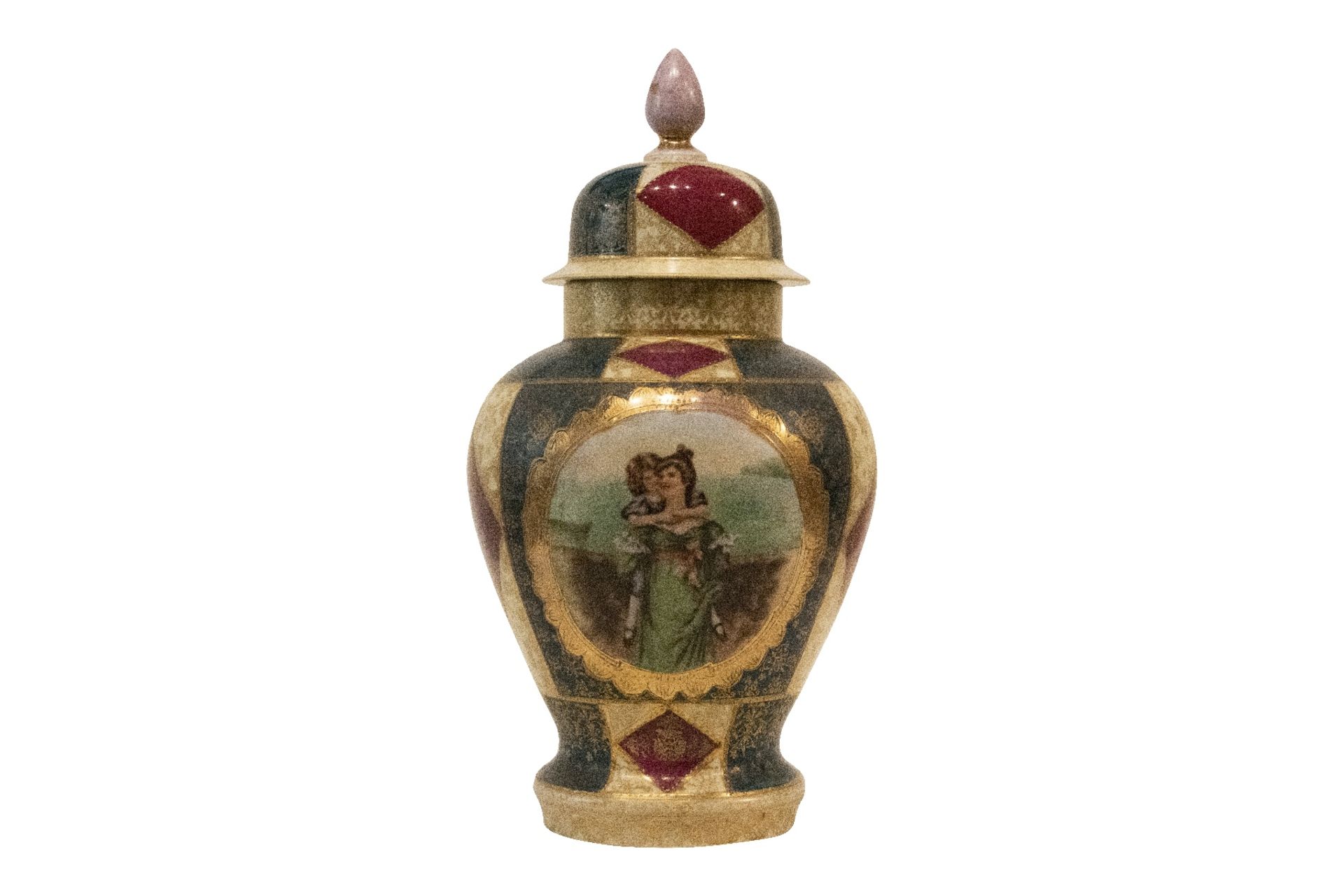 Prunkvase mit Deckel | Magnificent Vase with Lid