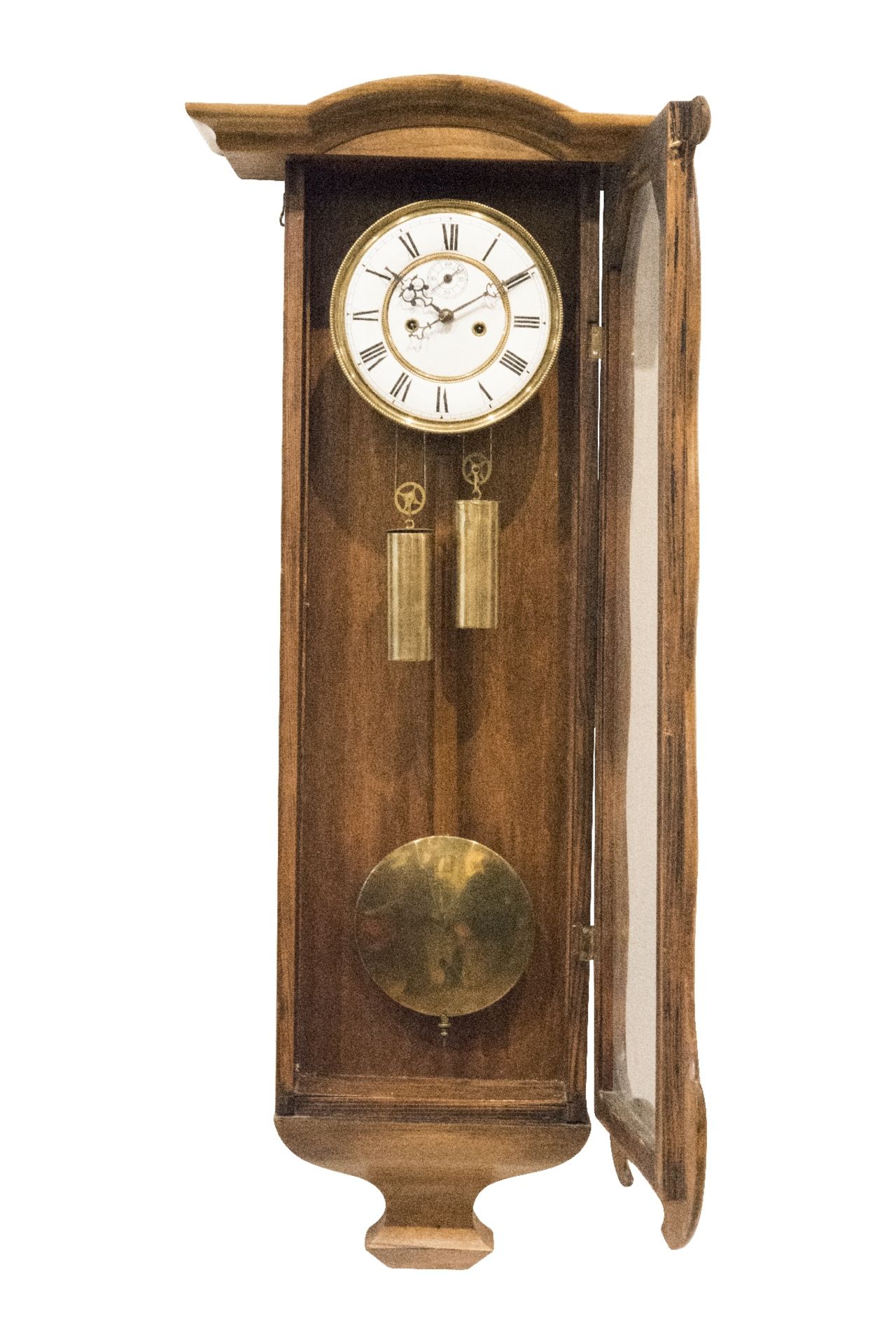 Wiener Wandpendeluhr  | Viennese Wall Pendulum Clock  - Bild 3 aus 9