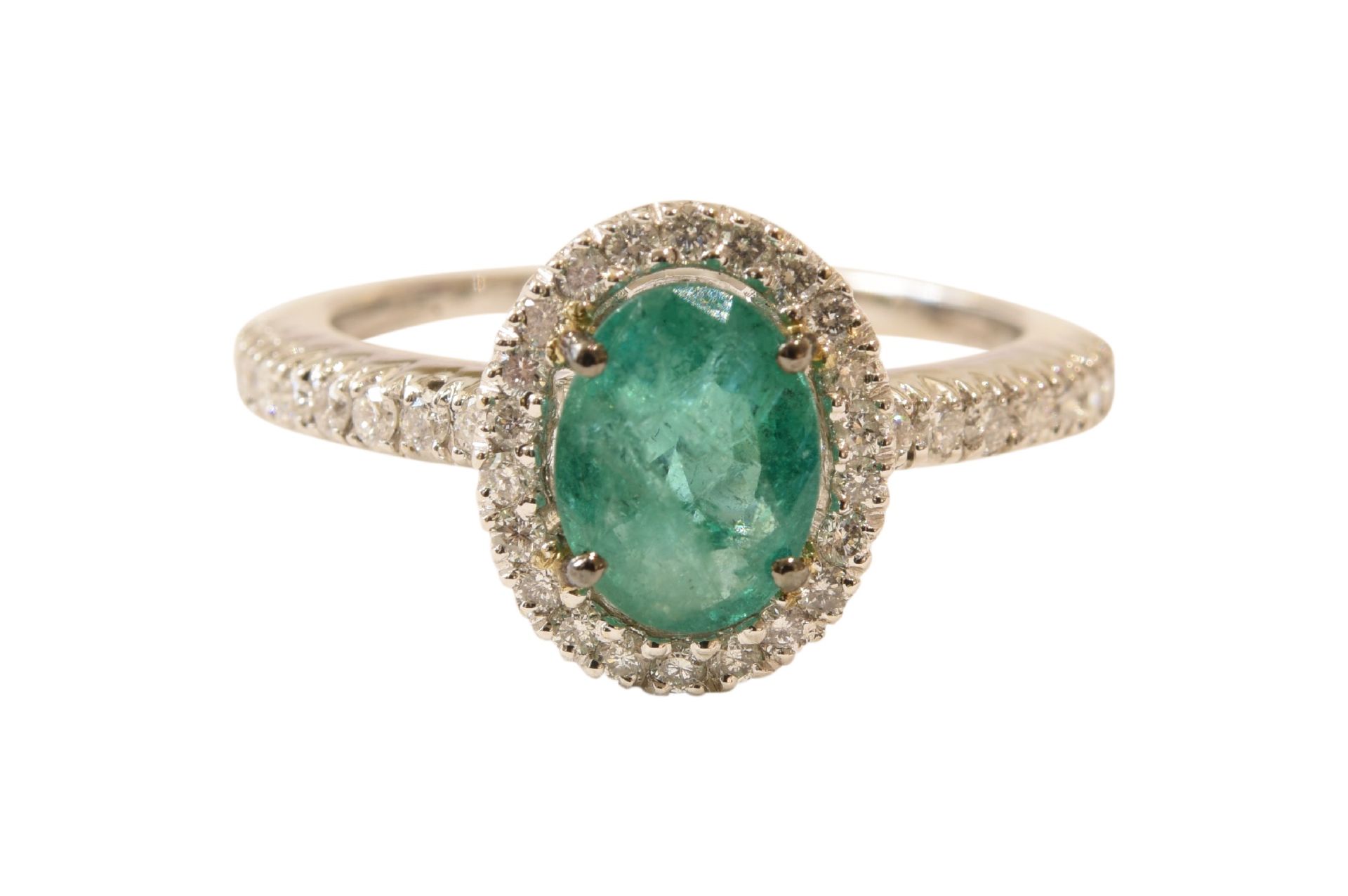 Ring Gold Brillant Smaragd | Ring Gold Brilliant Emerald - Bild 5 aus 5