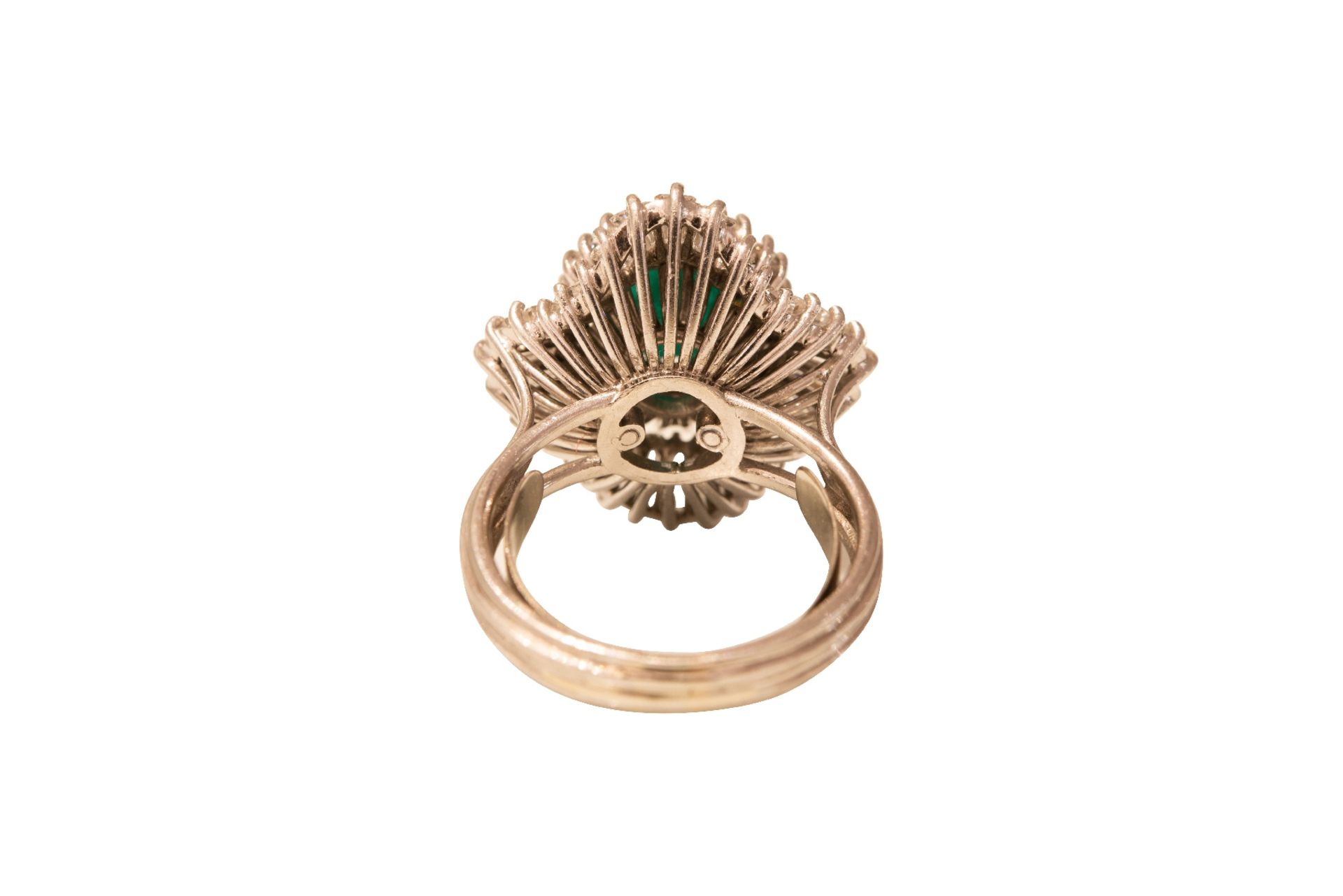 Ring Gold Brillant Smaragd | Ring Gold Brillant with Emerald - Bild 5 aus 5