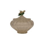 Murano Glas Schale mit Deckel | Murano Glass Bowl with Lid